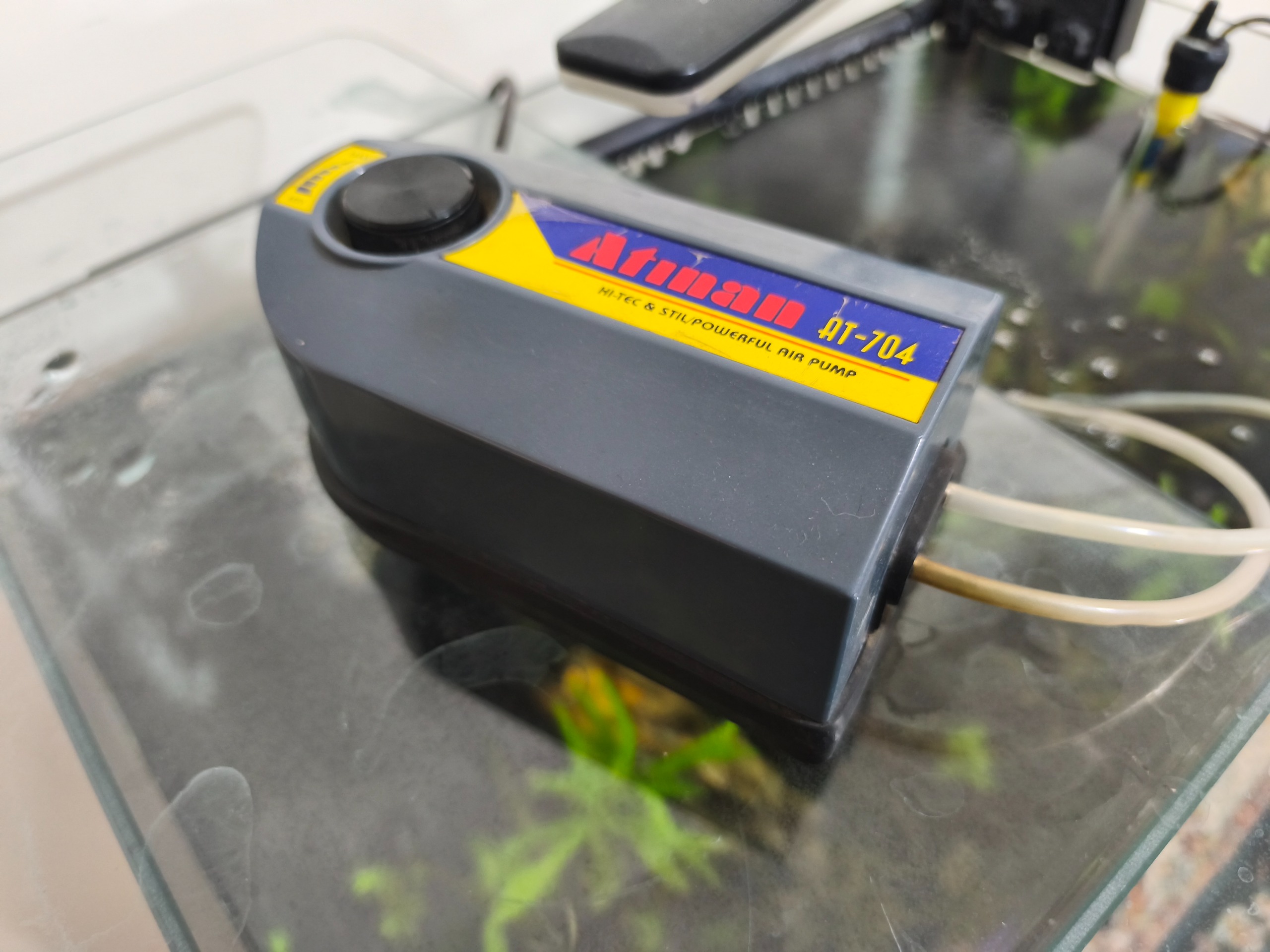 پمپ اکسیژن دو خروجه اتمن