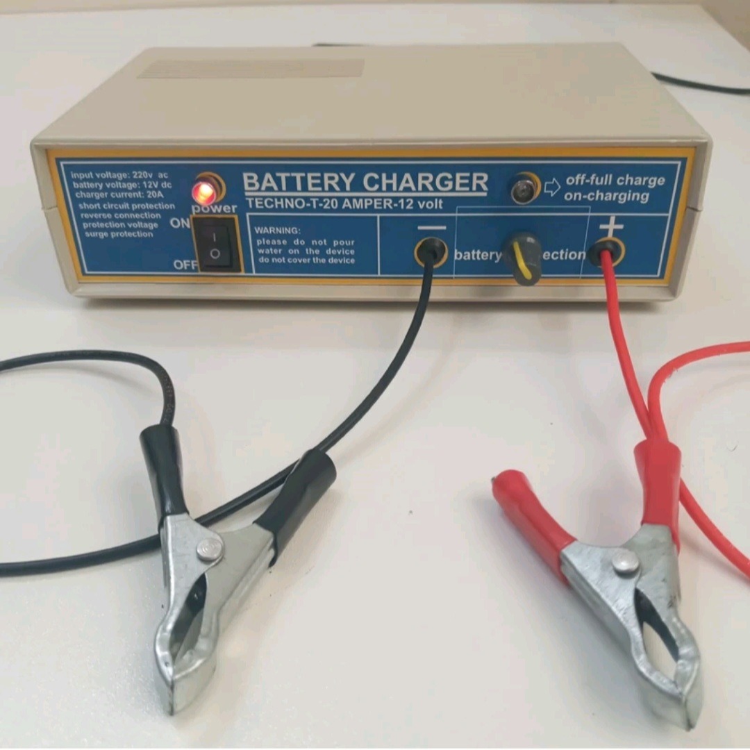 شارژر باتری ماشین(خانگی)با مدار احیا کننده باتری