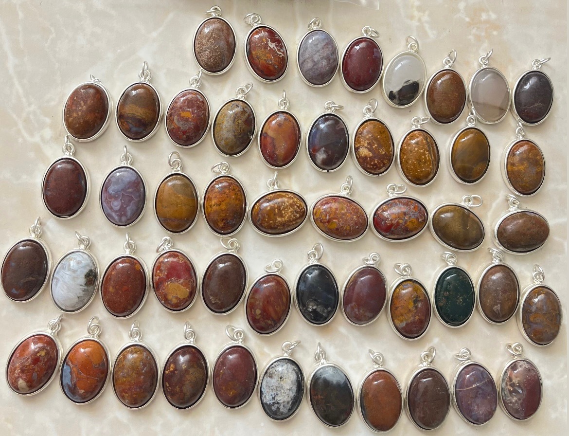 گردنبند عقیق زیبا