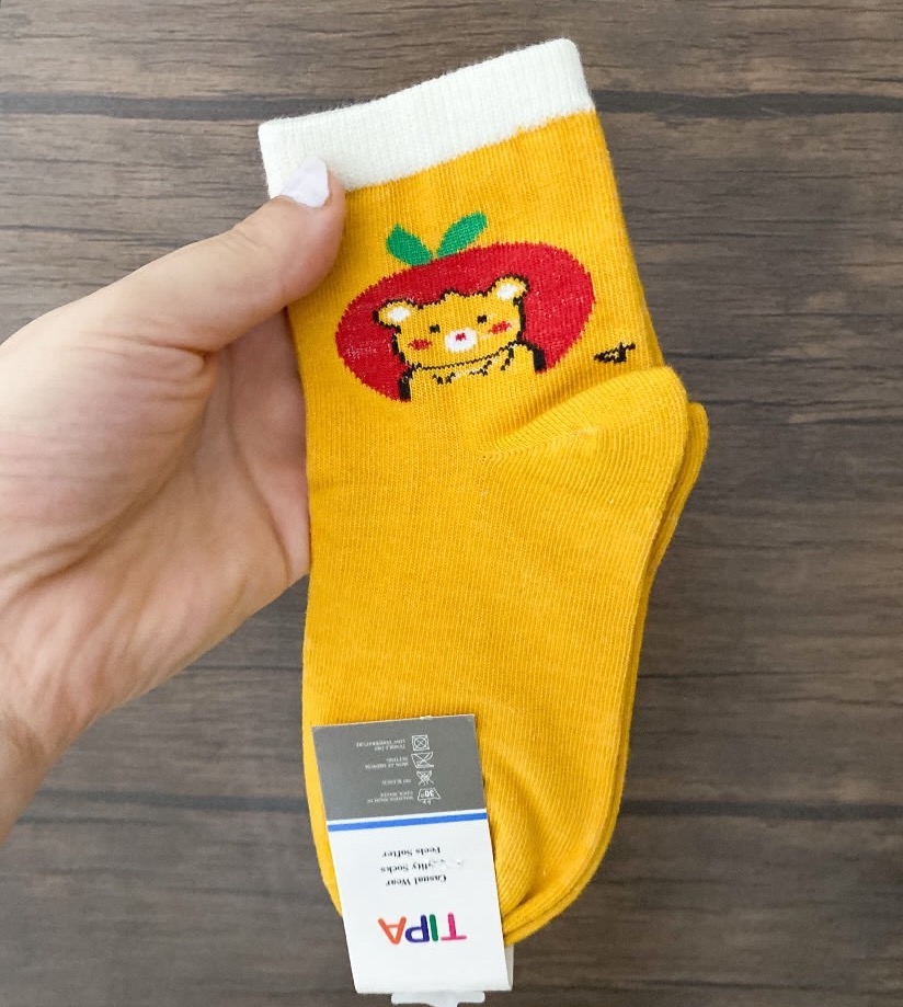 جوراب بچه گانه نیم ساق