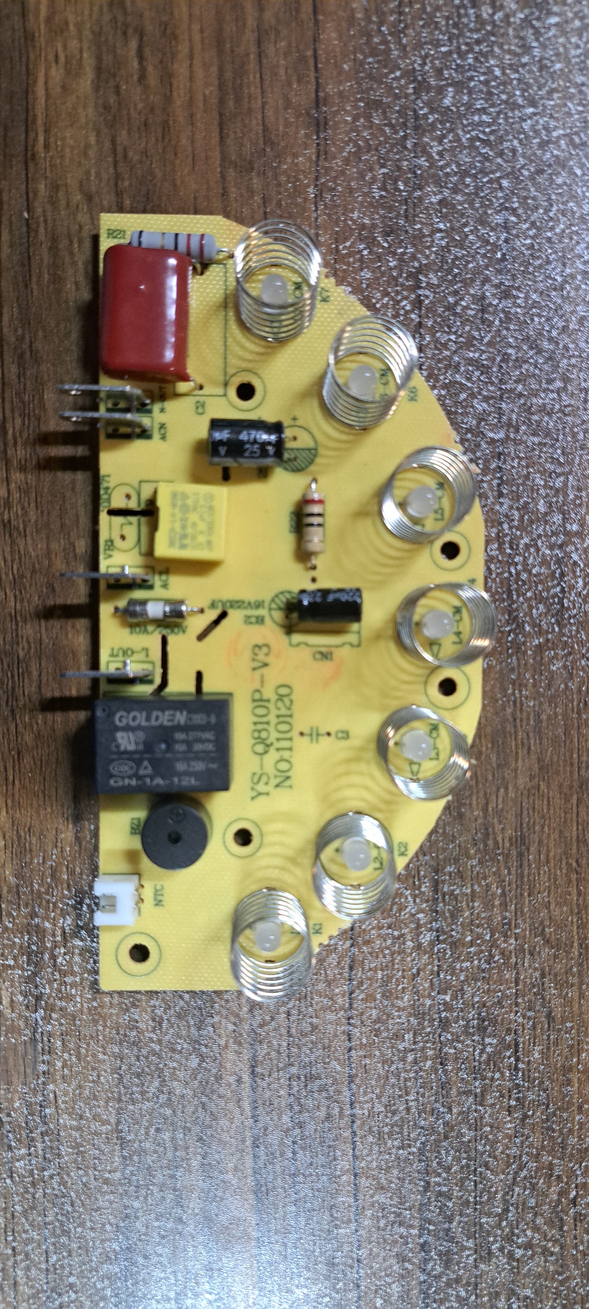 برد چایساز 7 دکمه لمسی