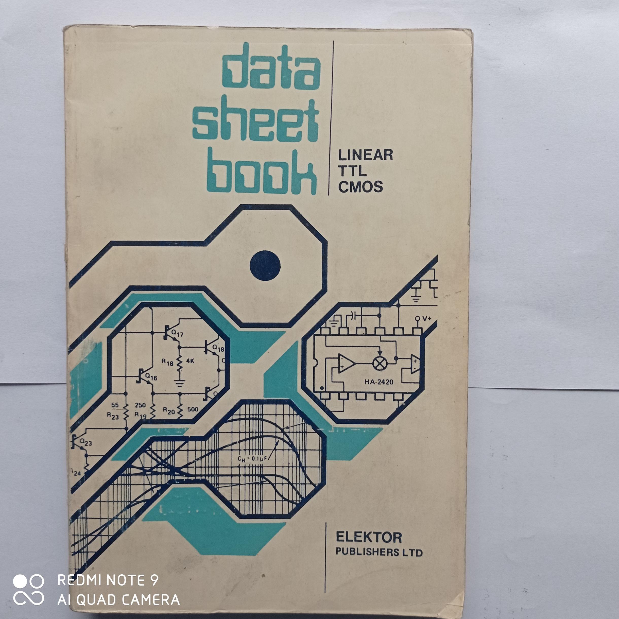 کتاب data sheet book