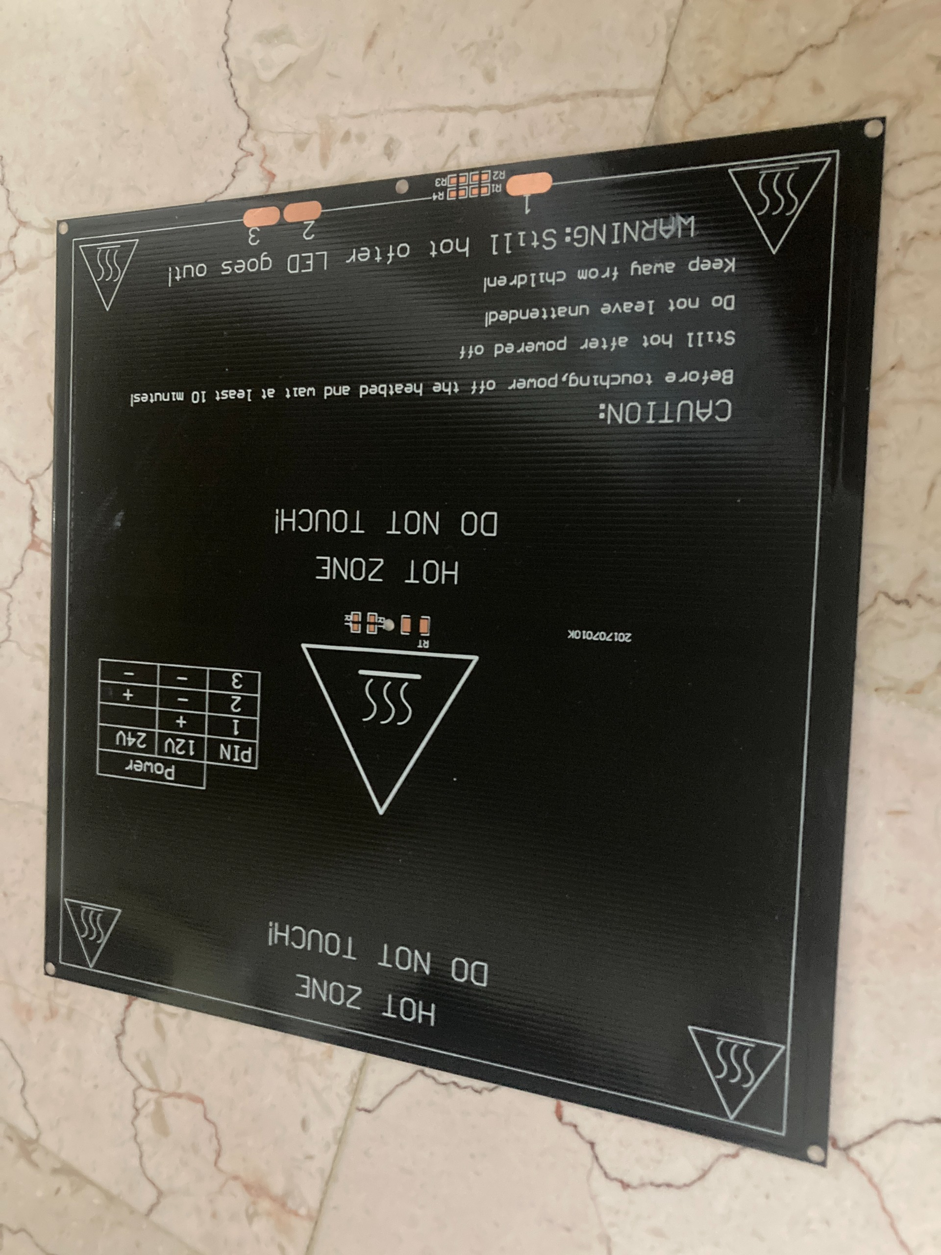 هیت بد تمام آلمینیومی MK3 ویژه پرینترهای سه بعدی