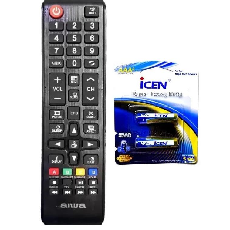 کنترل تلویزیون آیوا کوتاه 1088 به همراه باتری