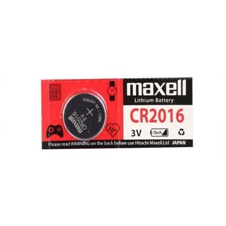باتری سکه ای CR 2016 مارک Maxell بسته 1 عددی