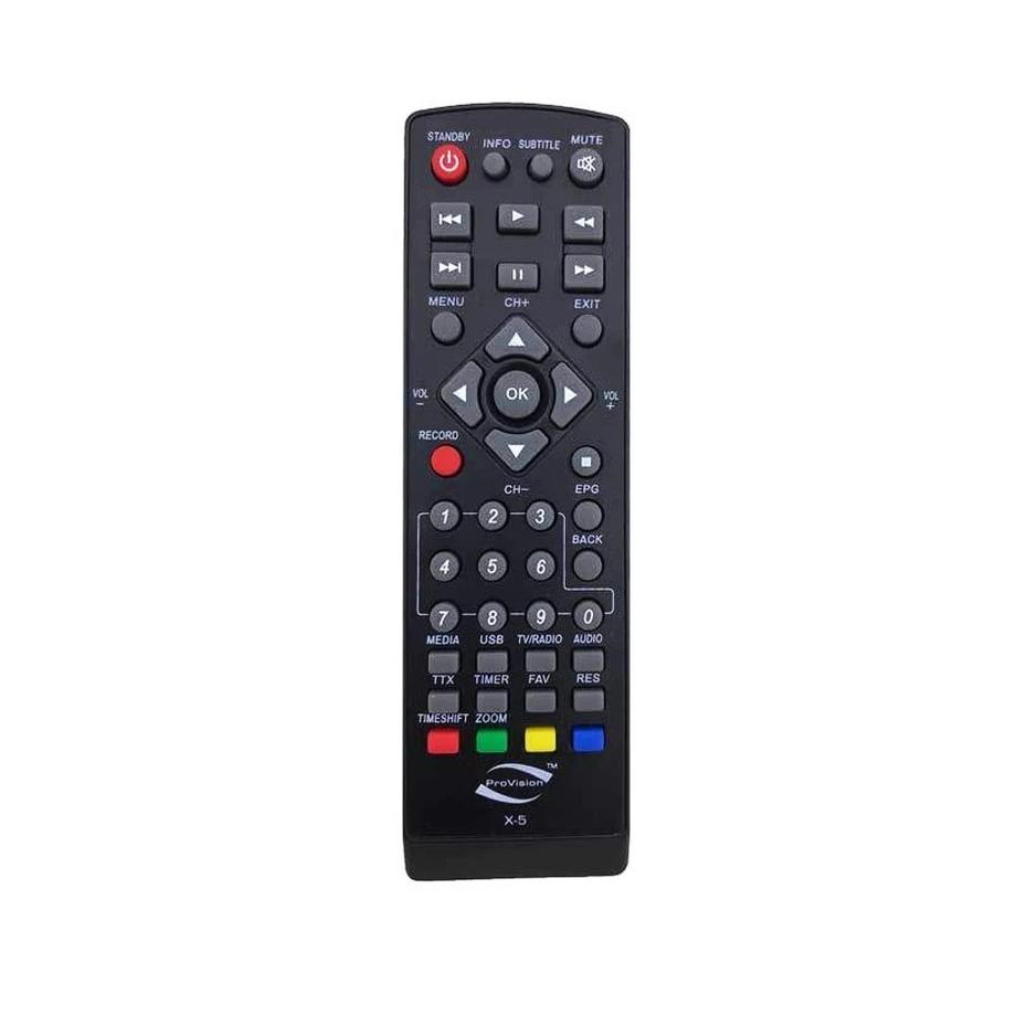 کنترل گیرنده دیجیتال پروویژن ProVision مدل X5