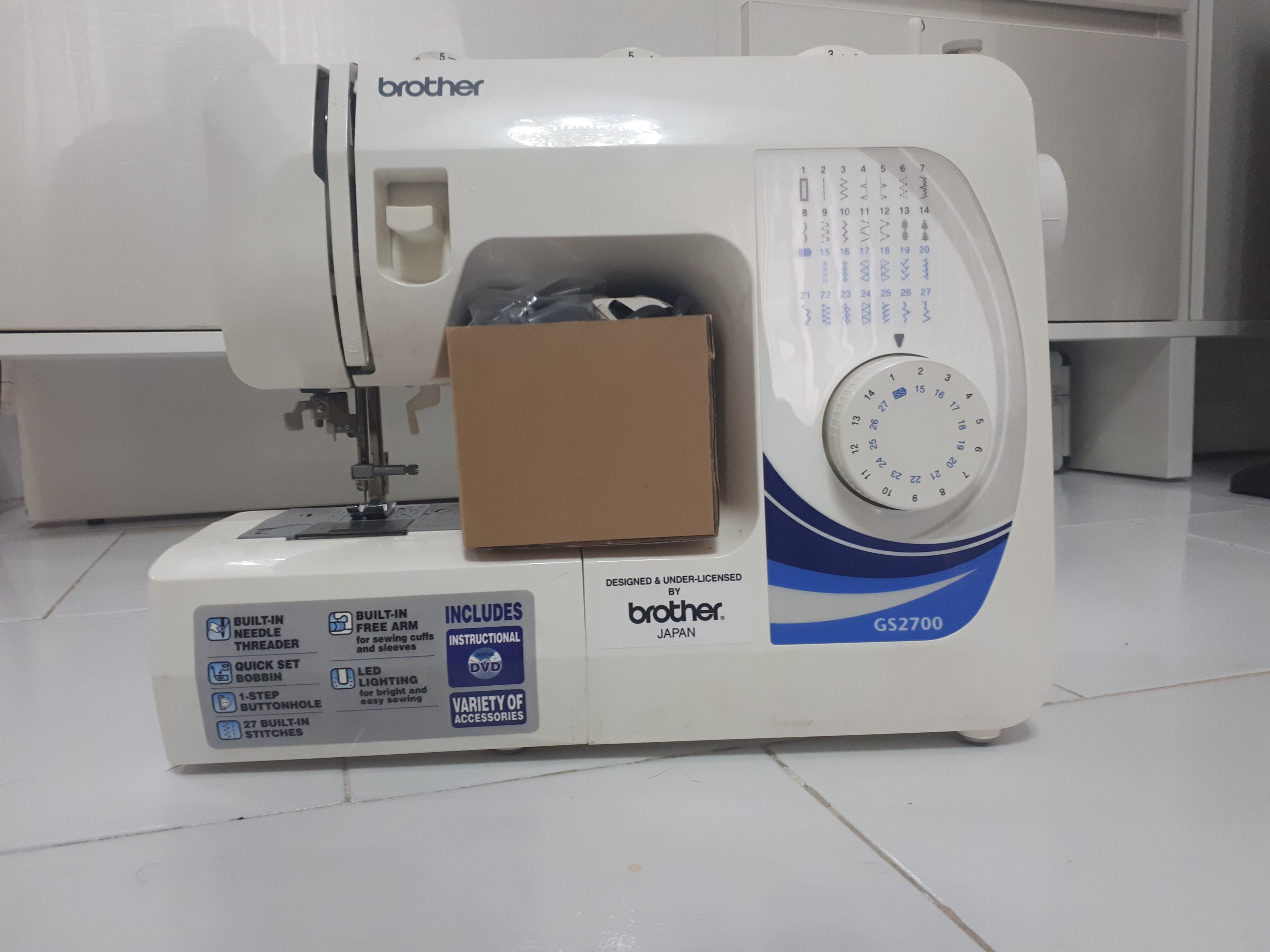 چرخ خیاطی brother مدل GS2700