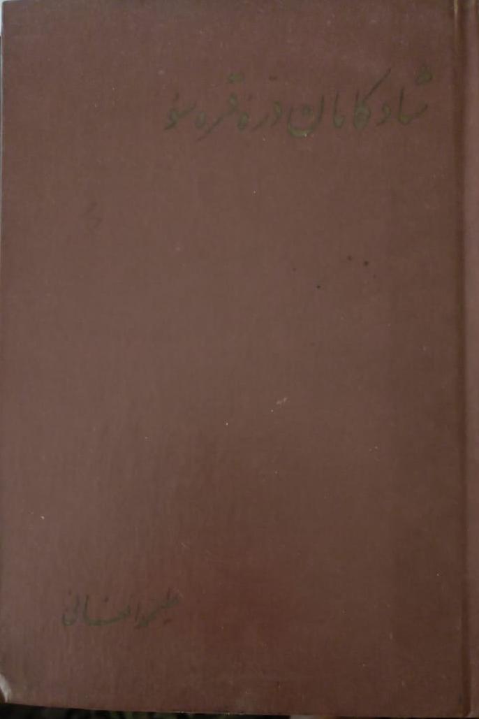 کتاب شادکامان دره قره سو. نویسنده علی محمد افغانی