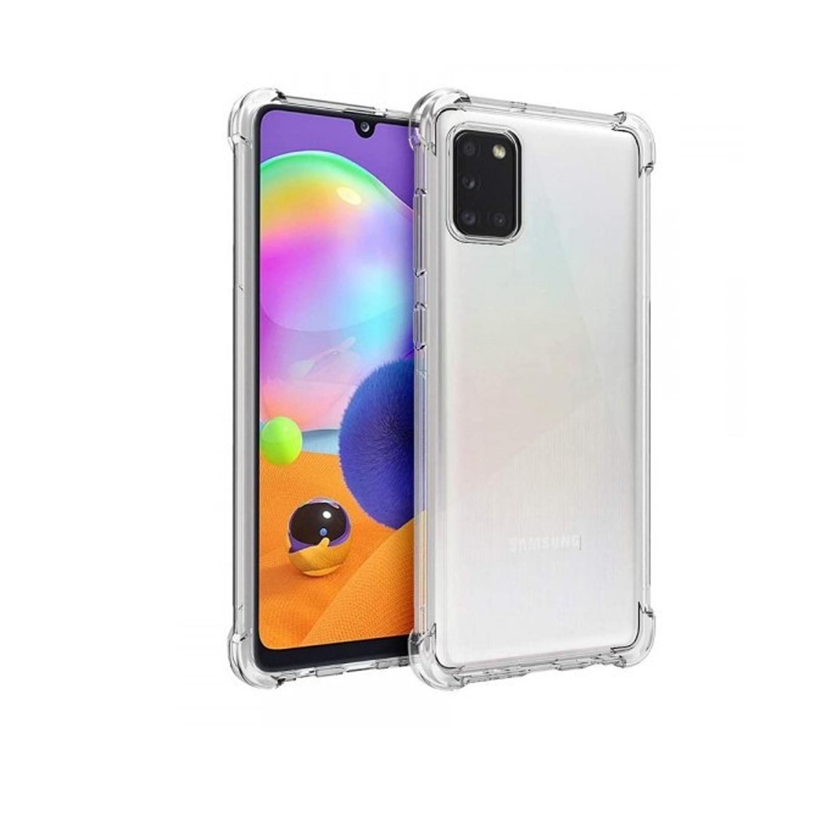 کاور مدل شفاف مناسب برای موبایل سامسونگ A31