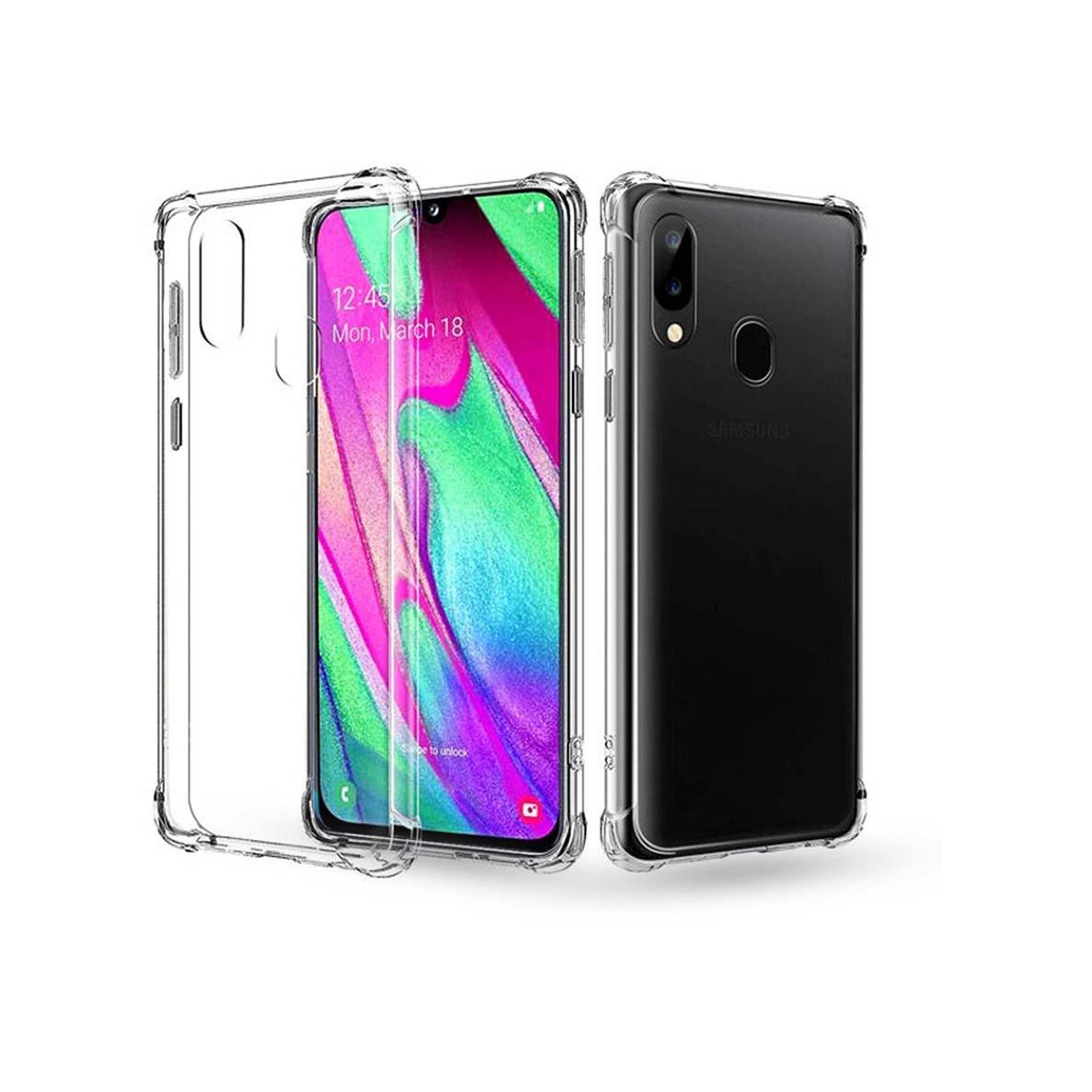 کاور مدل شفاف مناسب برای موبایل سامسونگ A40