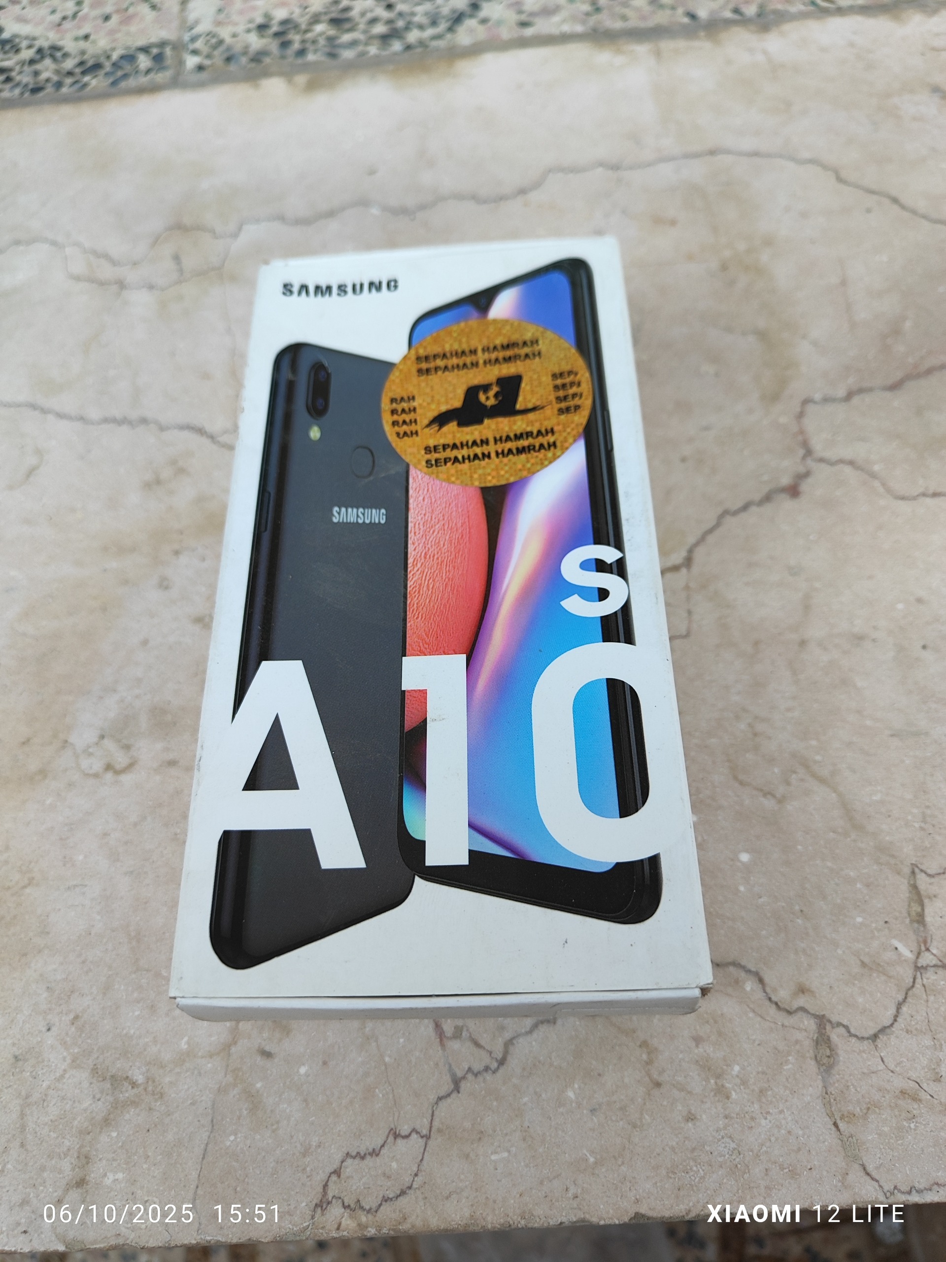 کارتن گوشی a10s سامسونگ
