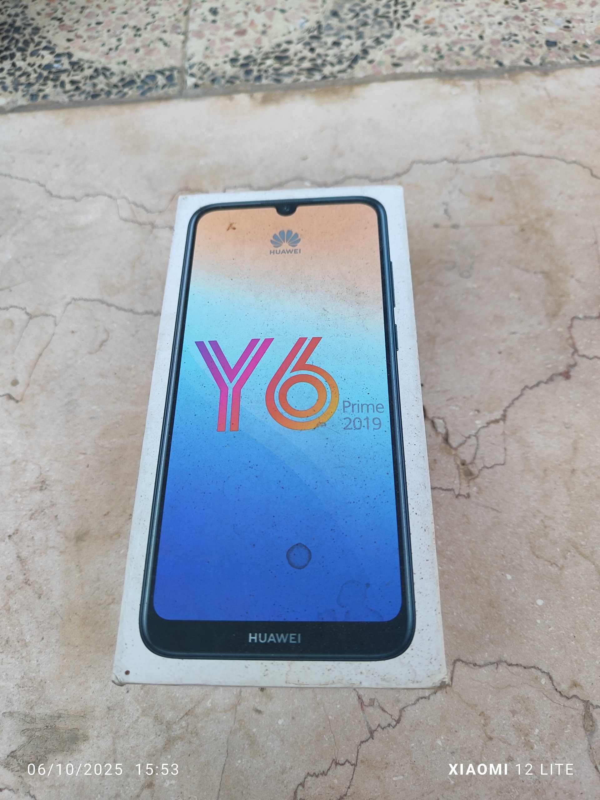 کارتن گوشی هواوی y6 prime 2019