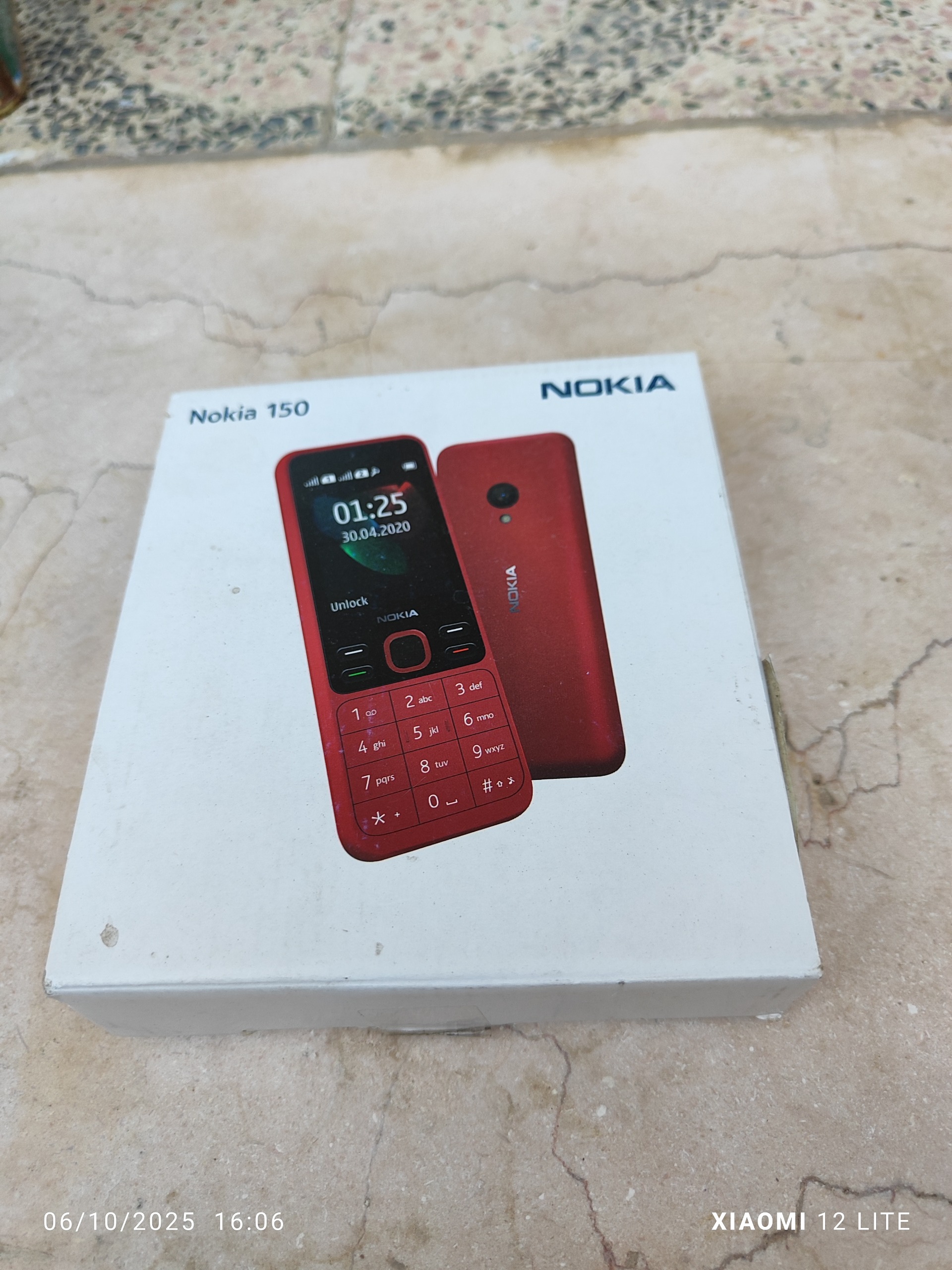 کارتن گوشی نوکیا 150