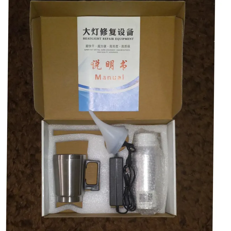 کیت برقی شفاف سازی چراغ خودرو
