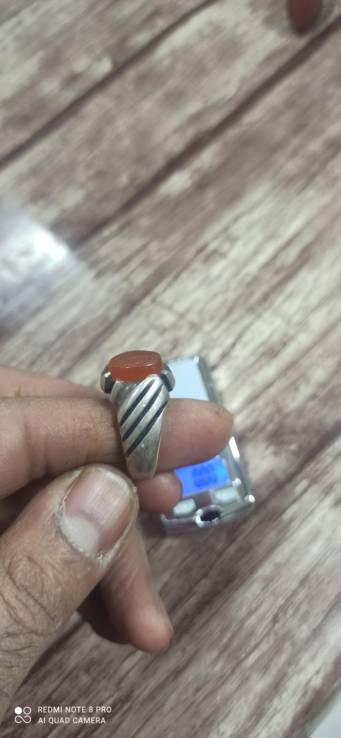 انگشتر عقیق زیبا
