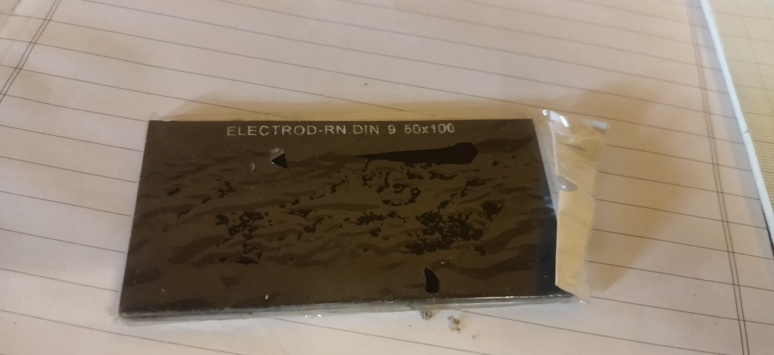 شیشه سیاه کلاه جوشکاری