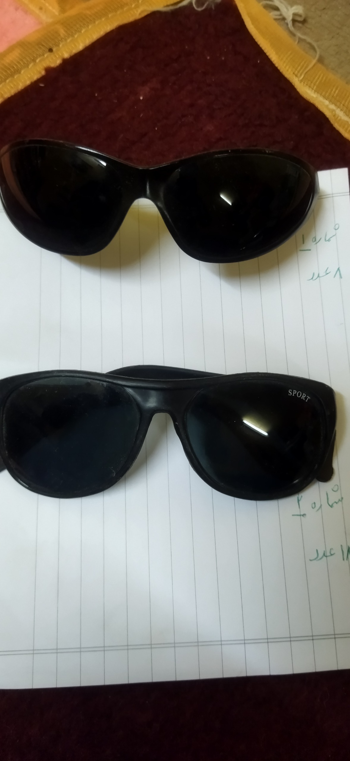 40 عدد عینک ایمنی و جوشکاری