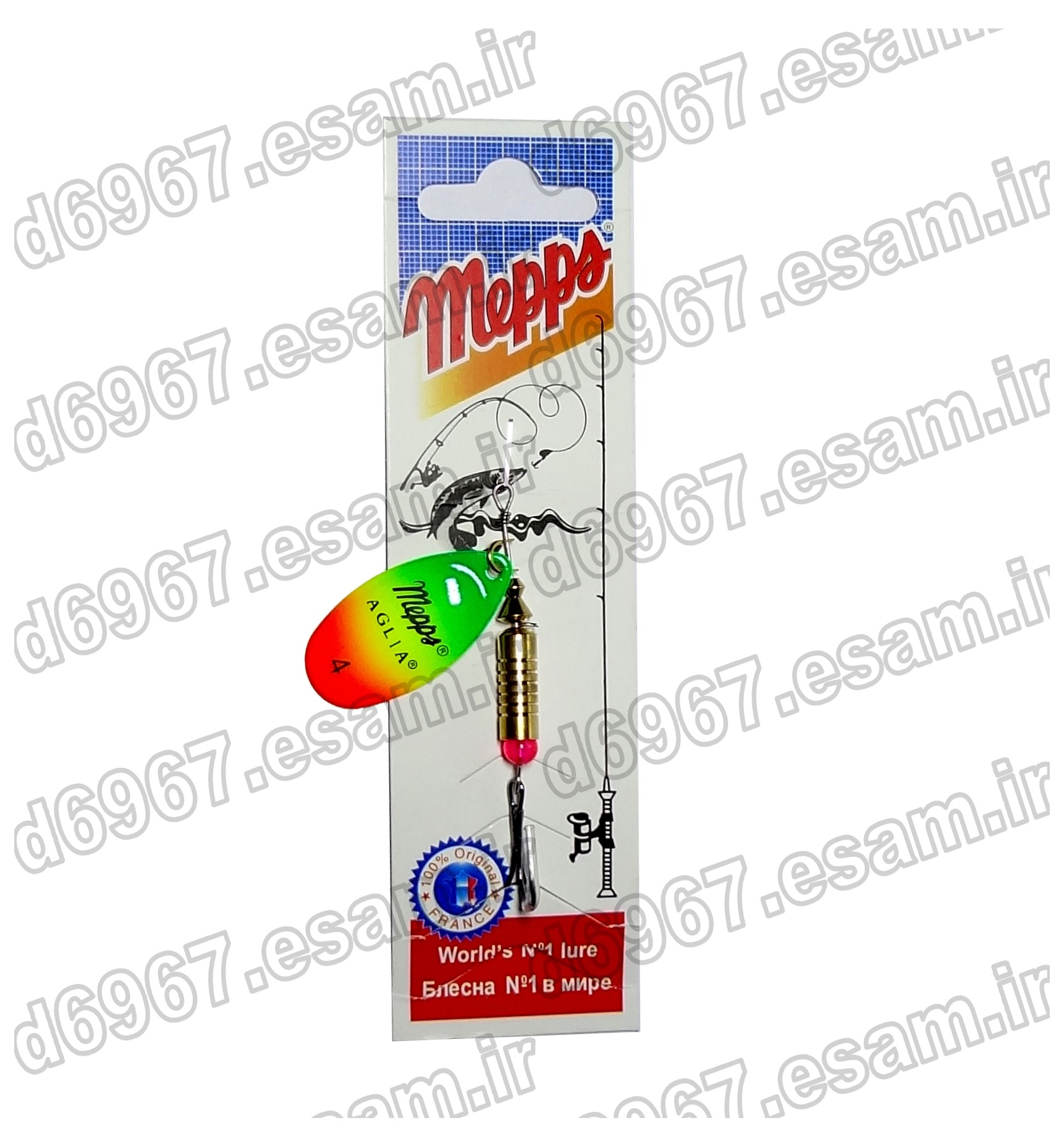 لانسه ماهیگیری mepps سایز4
