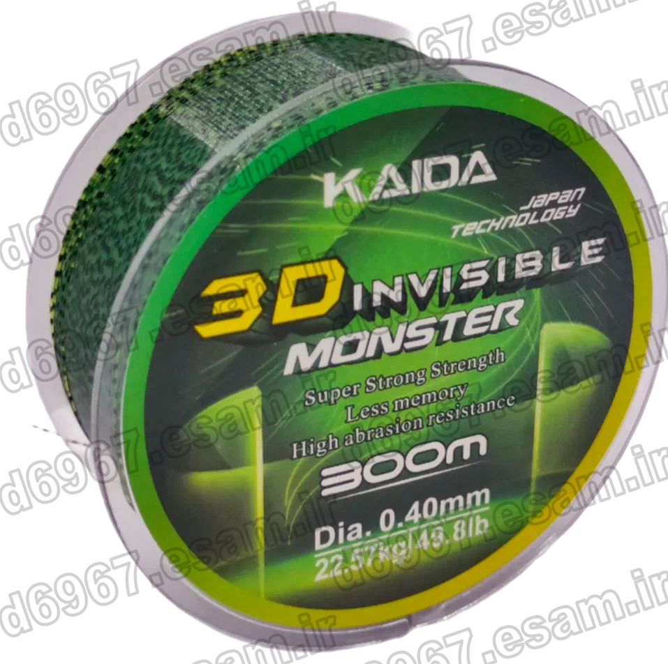 نخ ماهیگیری کایدا KAIDA سایز 0.40 متراژ 300 متری