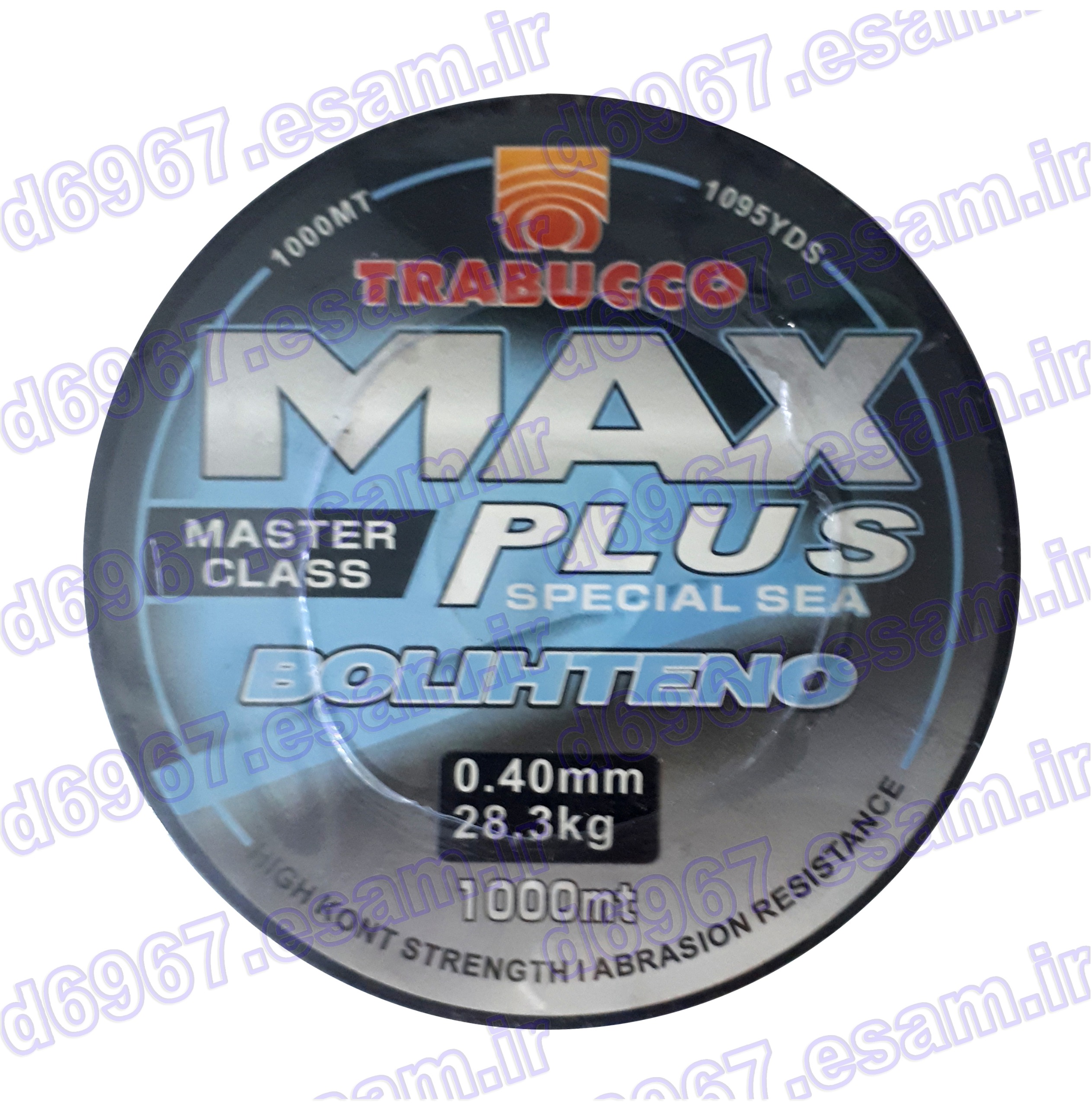 نخ ماهیگیری 1000 متری MAX PLUS سایز 40