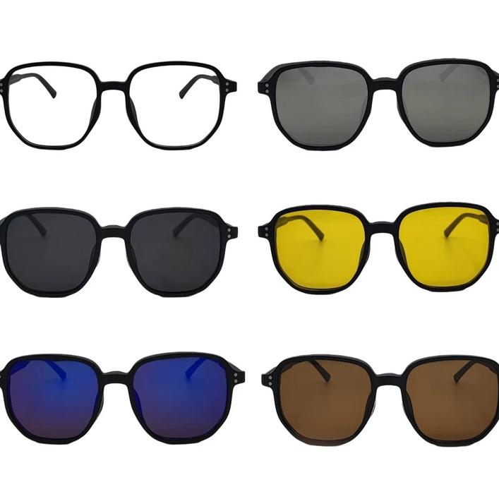 فریم عینک طبی به همراه 5 کاور آفتابی