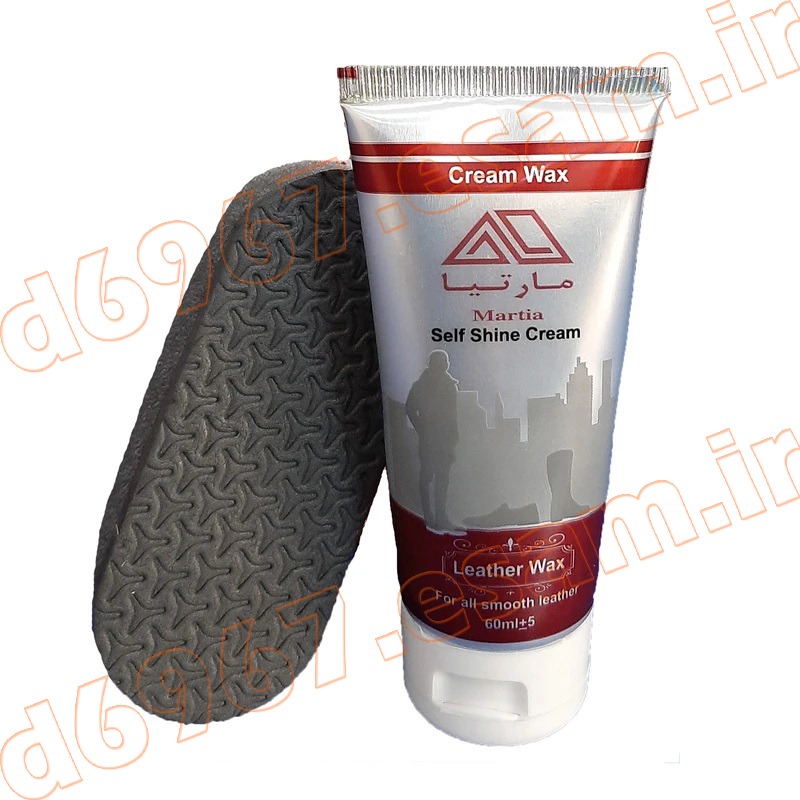 واکس براق کننده کفش MARTIA به همراه اسفنج (60ml)
