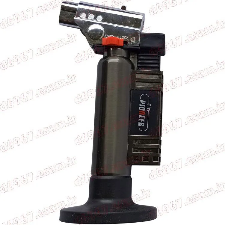 فندک پایه دار دو حالته بدنه فلزی PIONEER