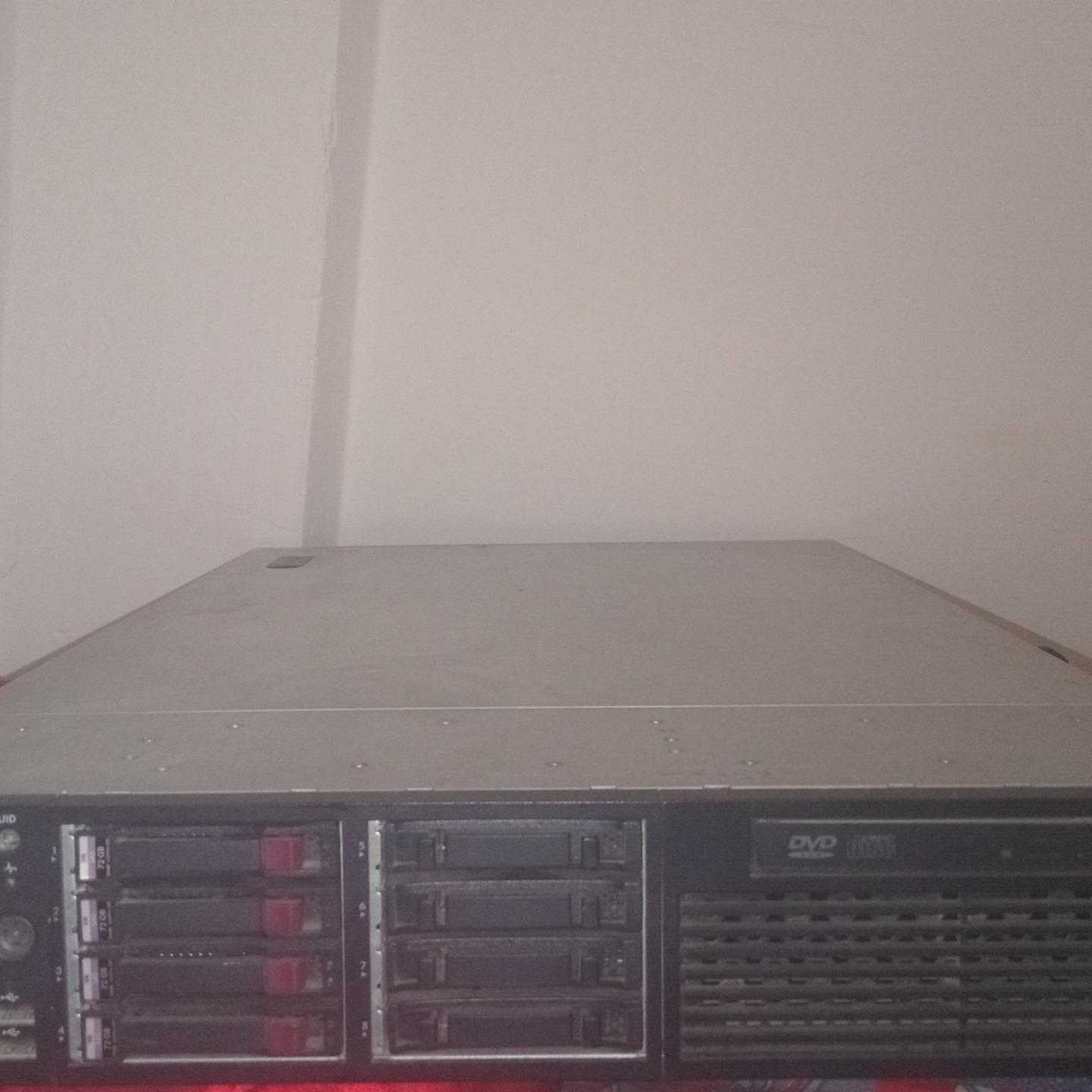 سرور استوریج hp72GB