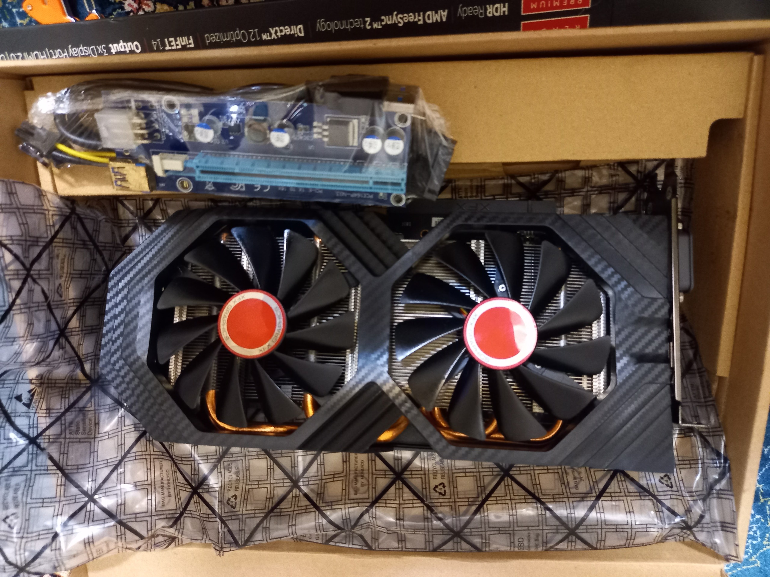 کارت گرافیک RX580 8g