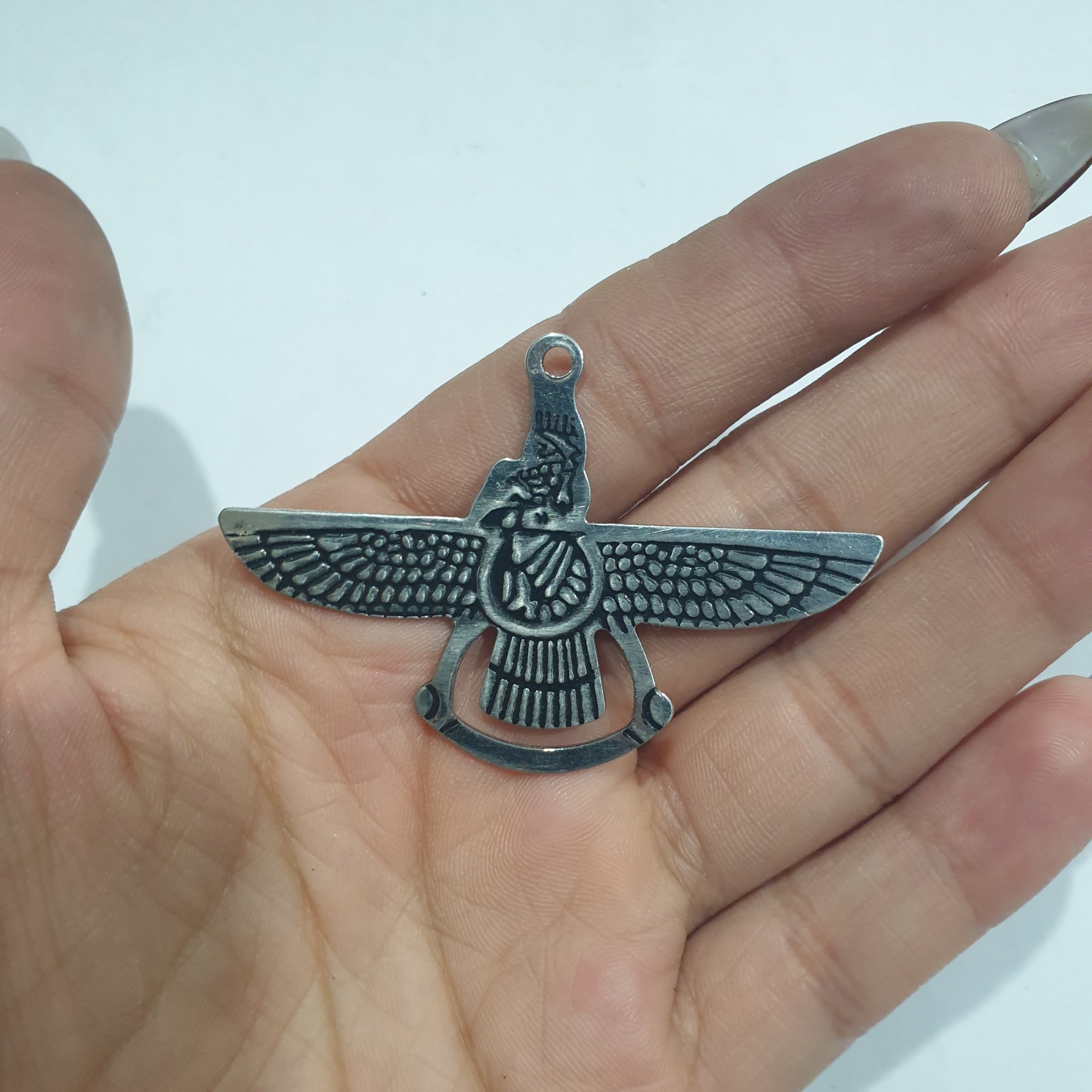 پلاک گردنی مدل فروهر