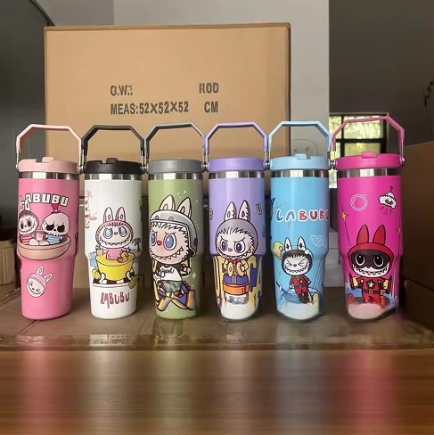 تراول ماگ طرح لبوبو مدل Muster Ice Cream