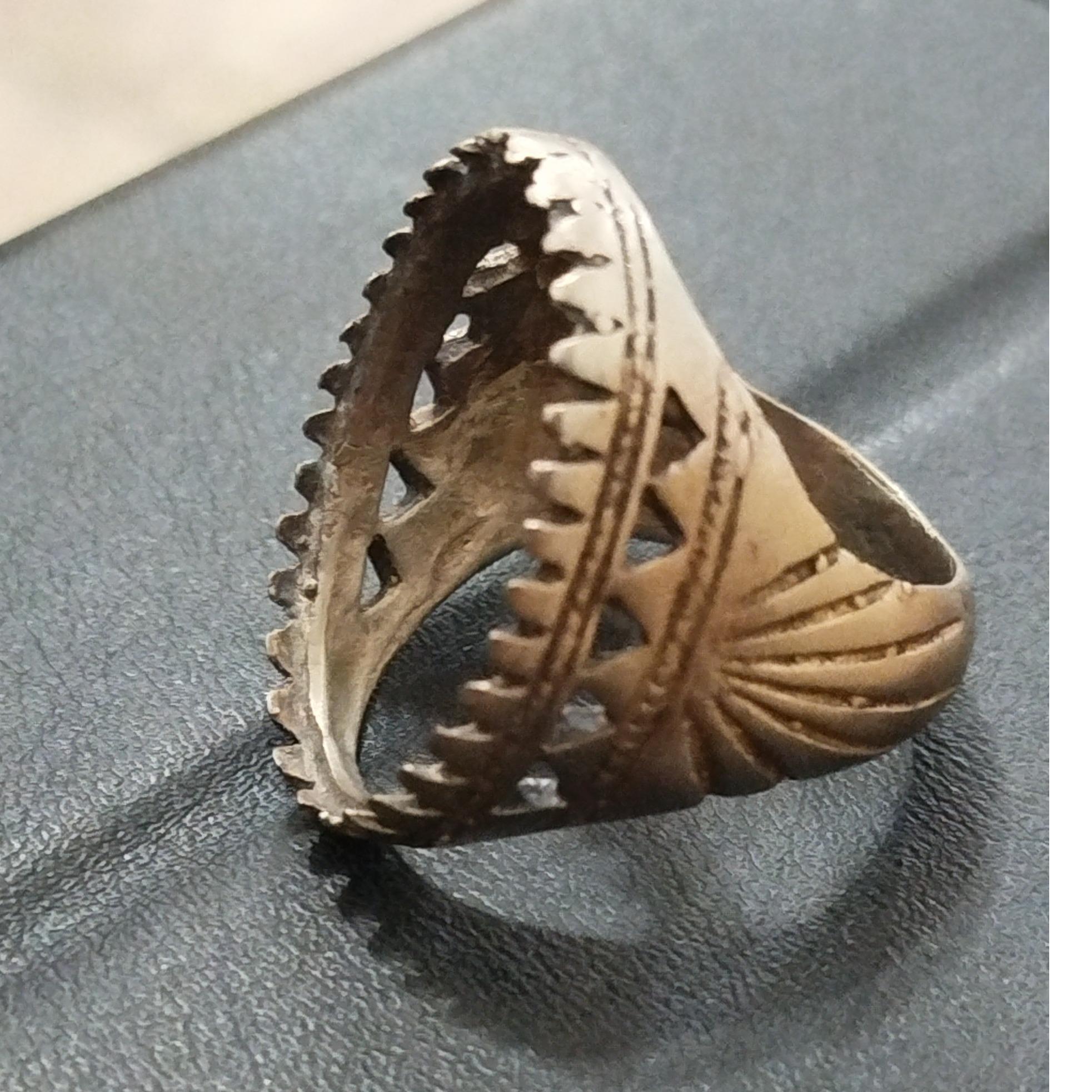 رکاب انگشتر نقره عیار بالا