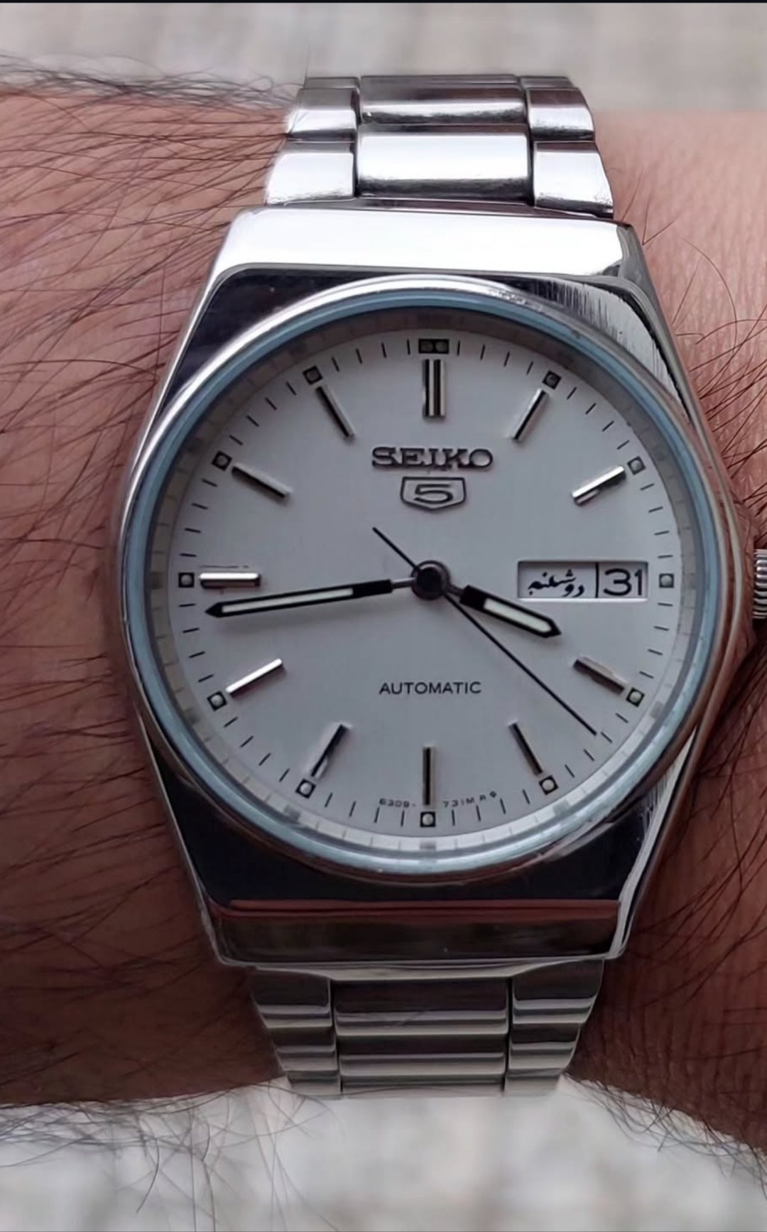 ساعت سیکو پنج