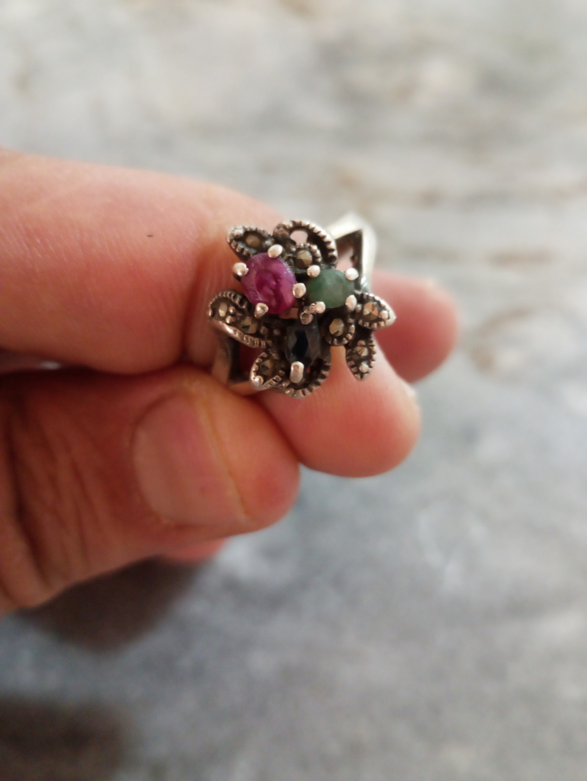 انگشتر نقره قدیمی