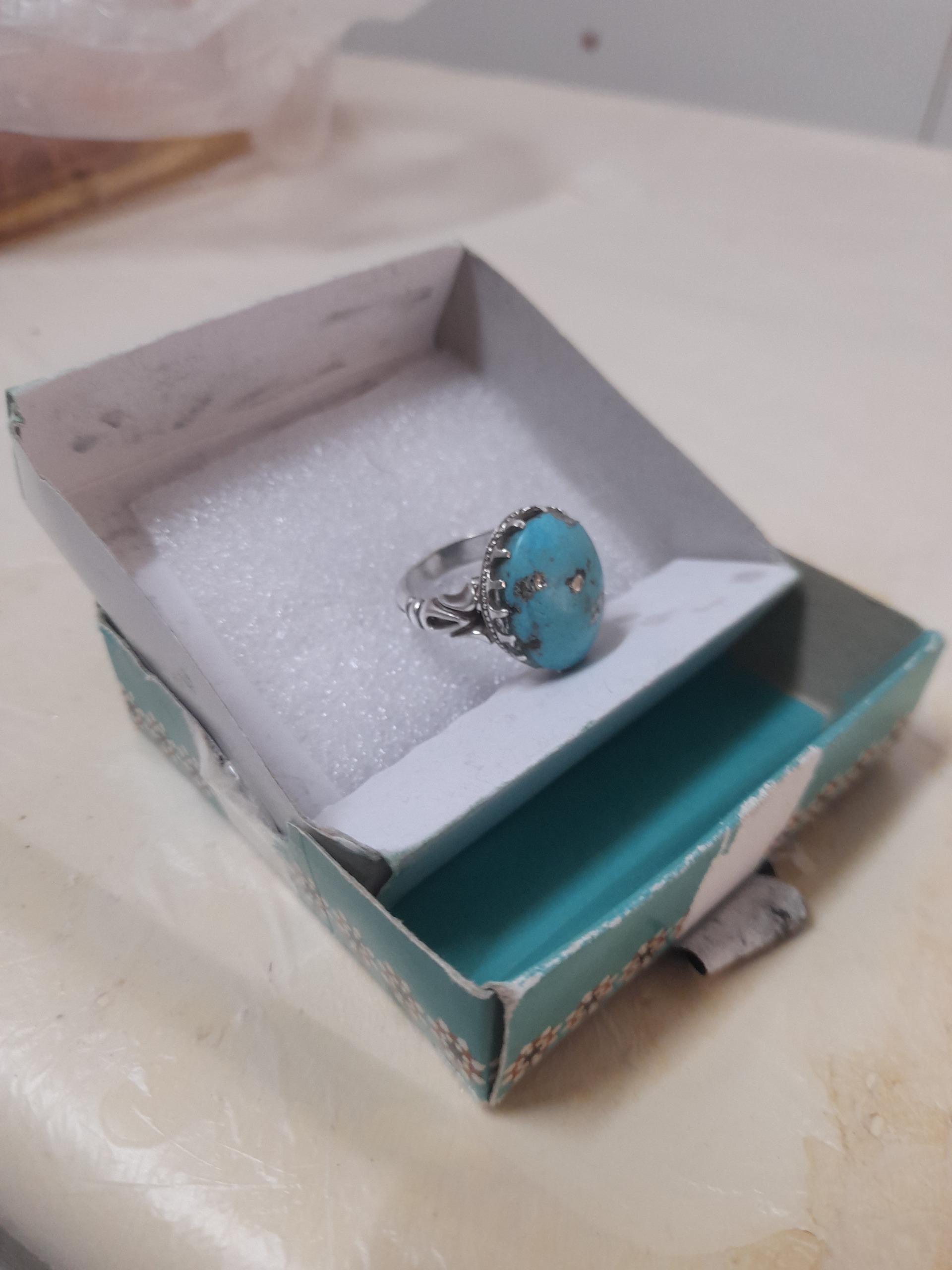 انگشتر فیروزه نیشابور