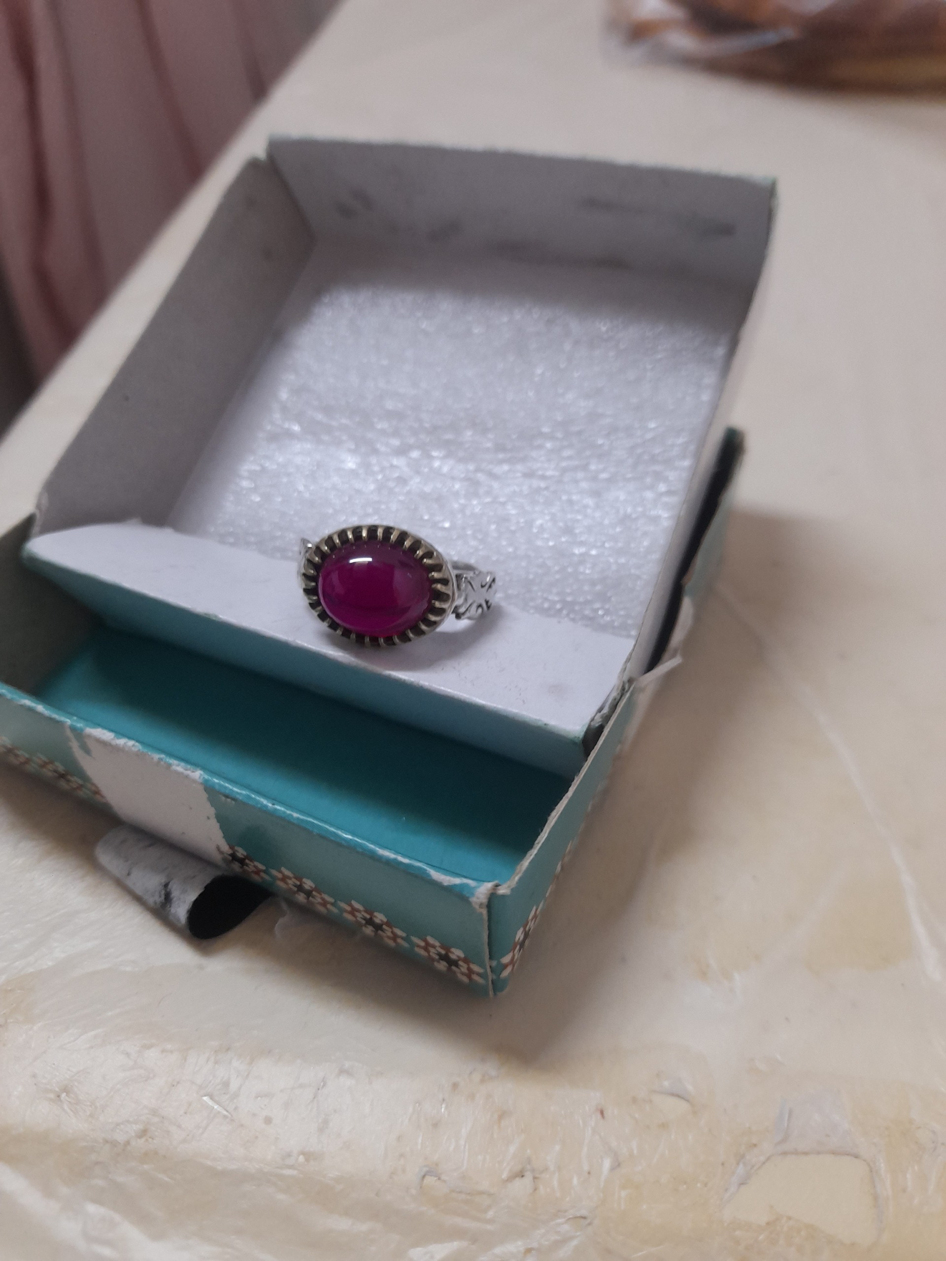 انگشتر یاقوت استار