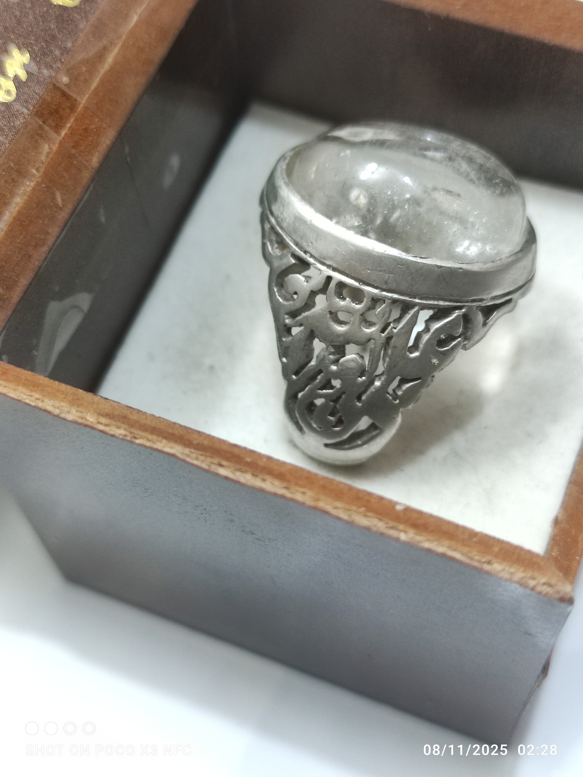 انگشتر نقره 925 با نگین اصلی