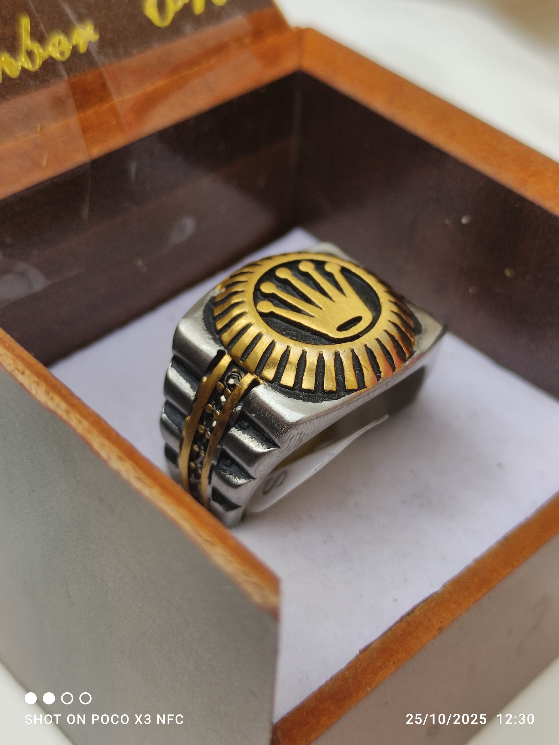 انگشتر استیل زیبا