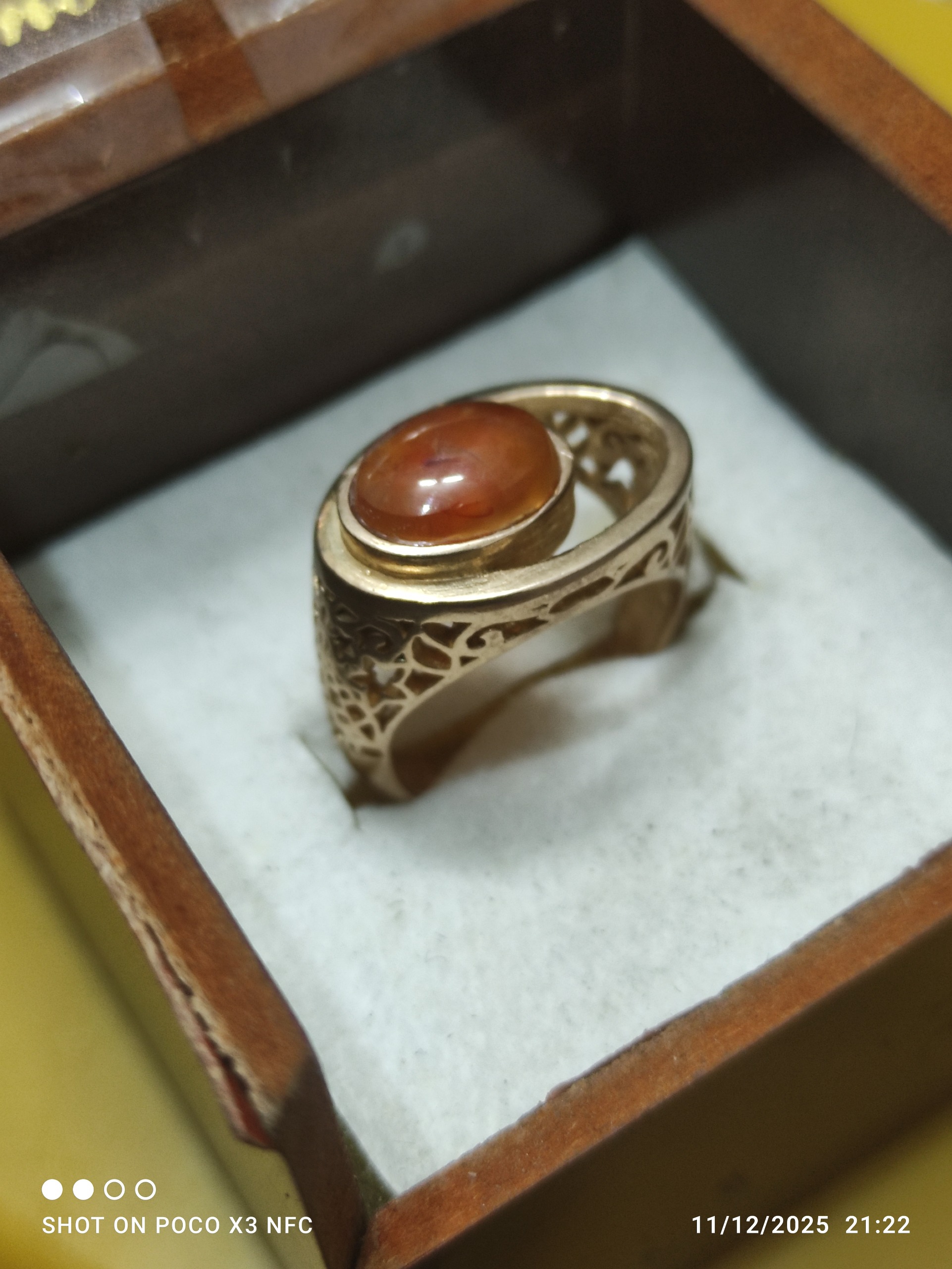 4عدد انگشتر با نگین اصلی