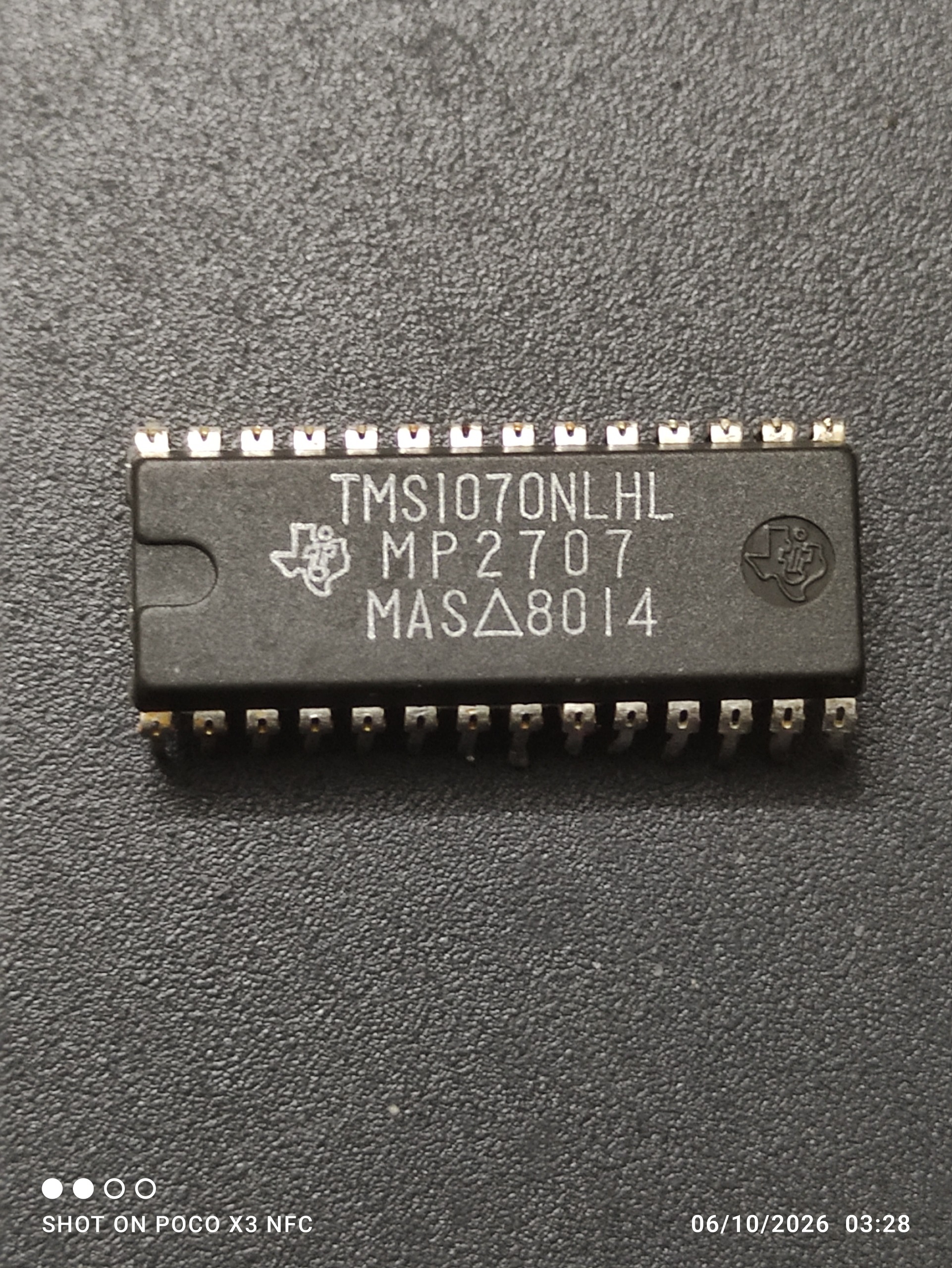 آیسی سفارشی ژاپنی Tms1070Nlhl mp2707