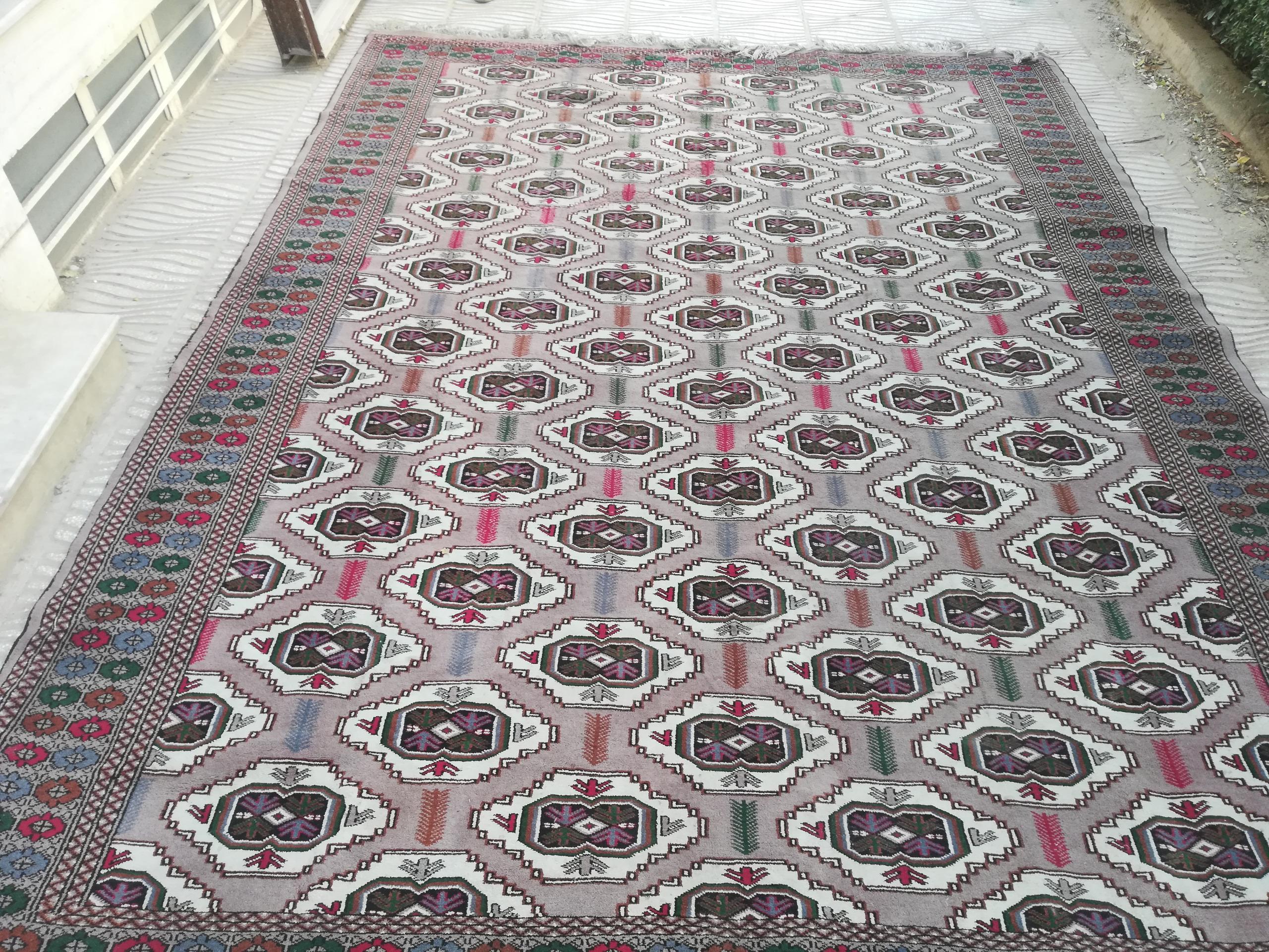 فرش دستباف 12 متری ترکمن