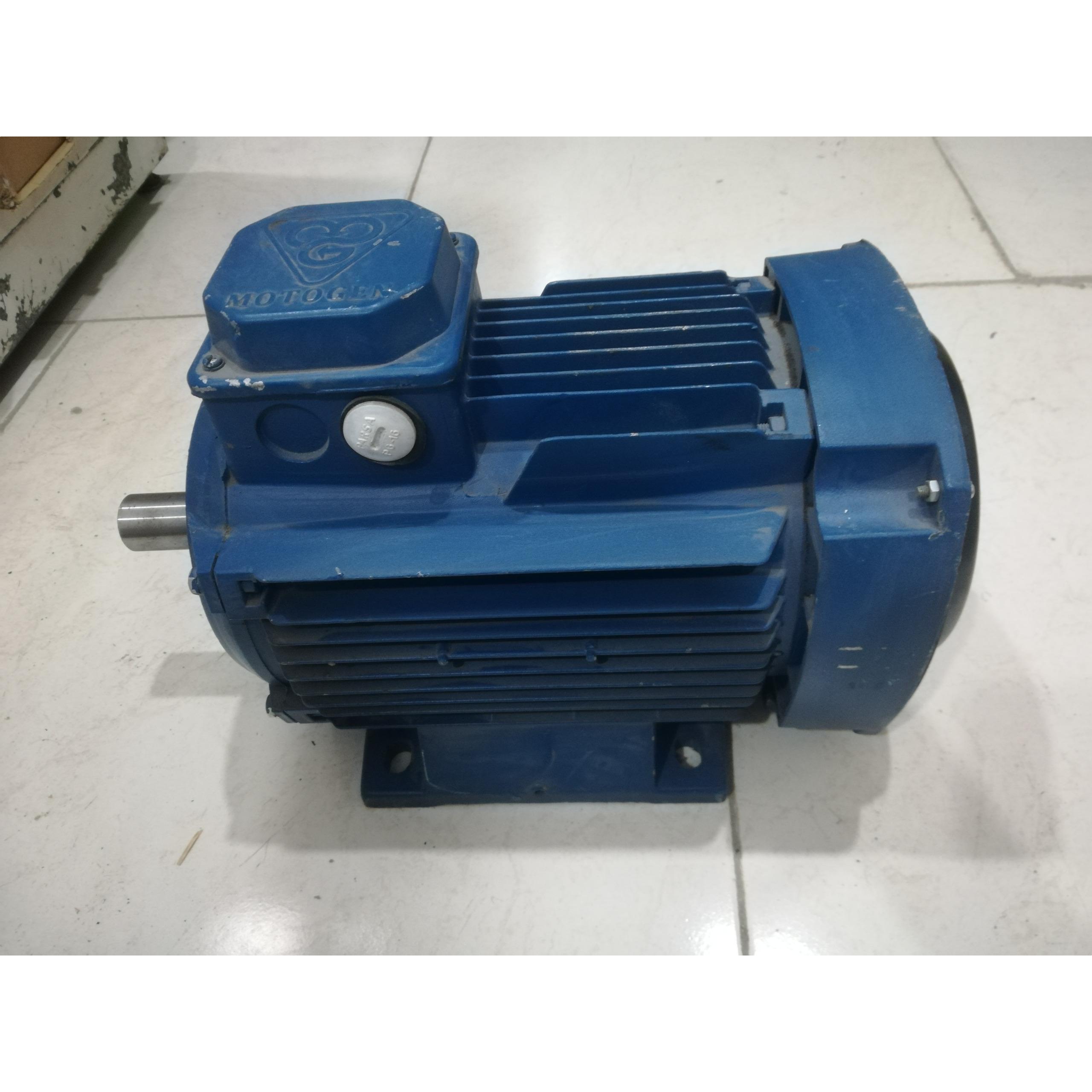 الکتروموتور موتوژن سه فاز 2 اسب 900 دور