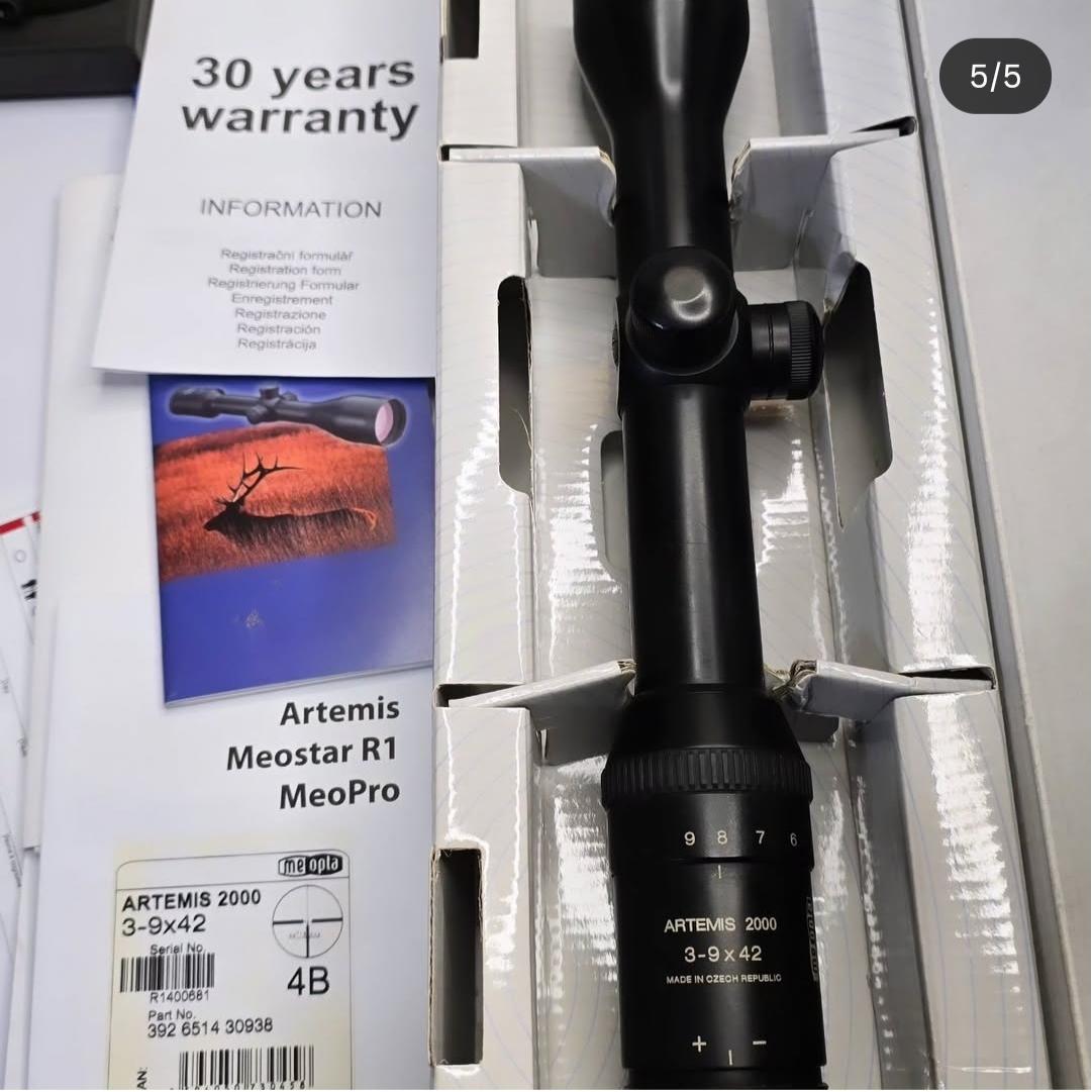 دوربین شکاری meopta آرتمیس 2000 و 42×9_3
