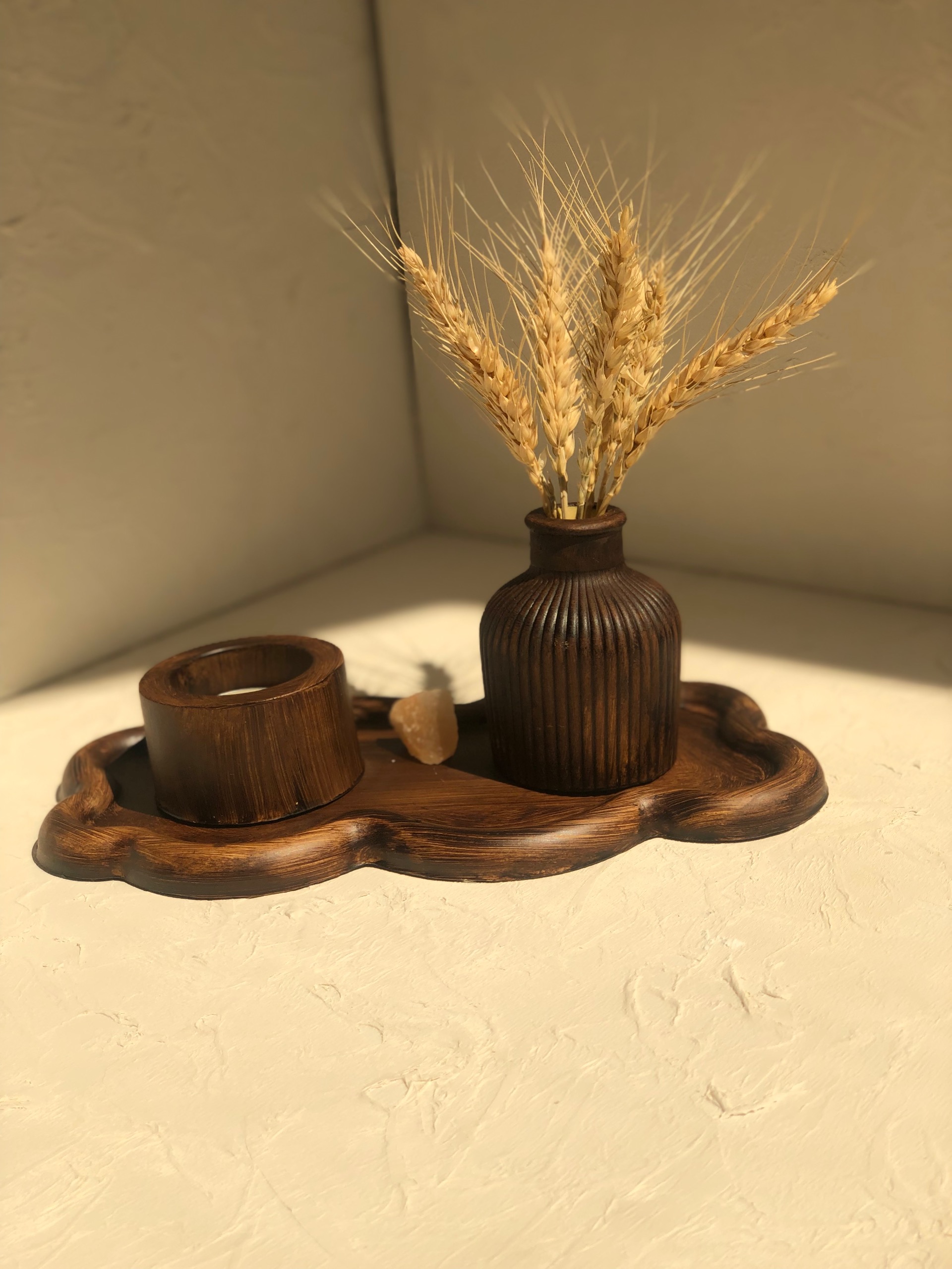 ست گلدان سینی مراکشی