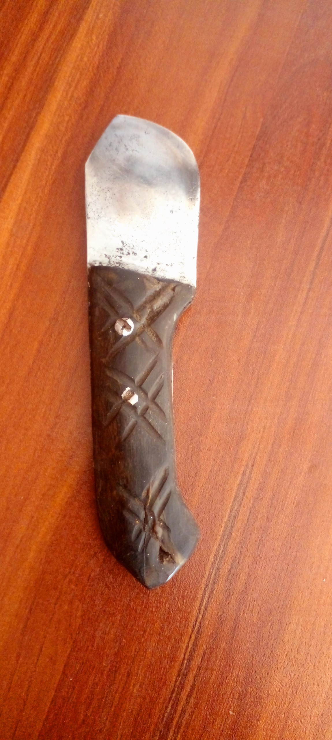 چاقوی قدیمی دسته جنس شاخ