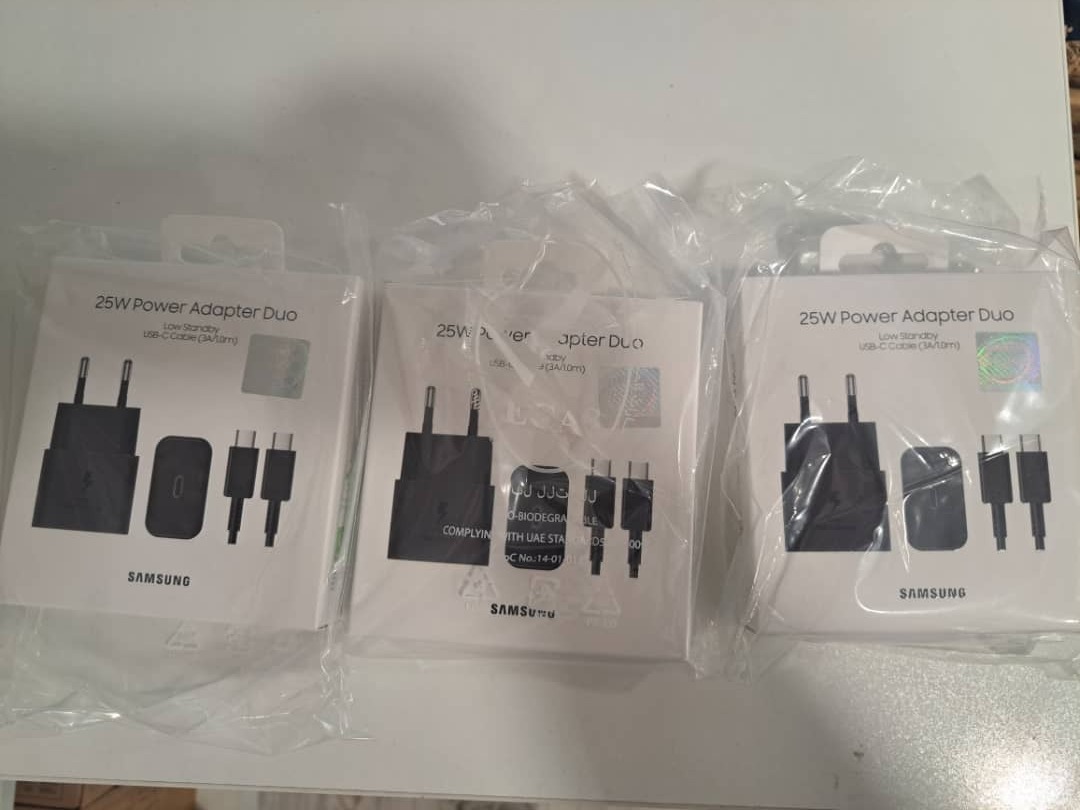 شارژر 25 وات سامسونگ دو سر TR510