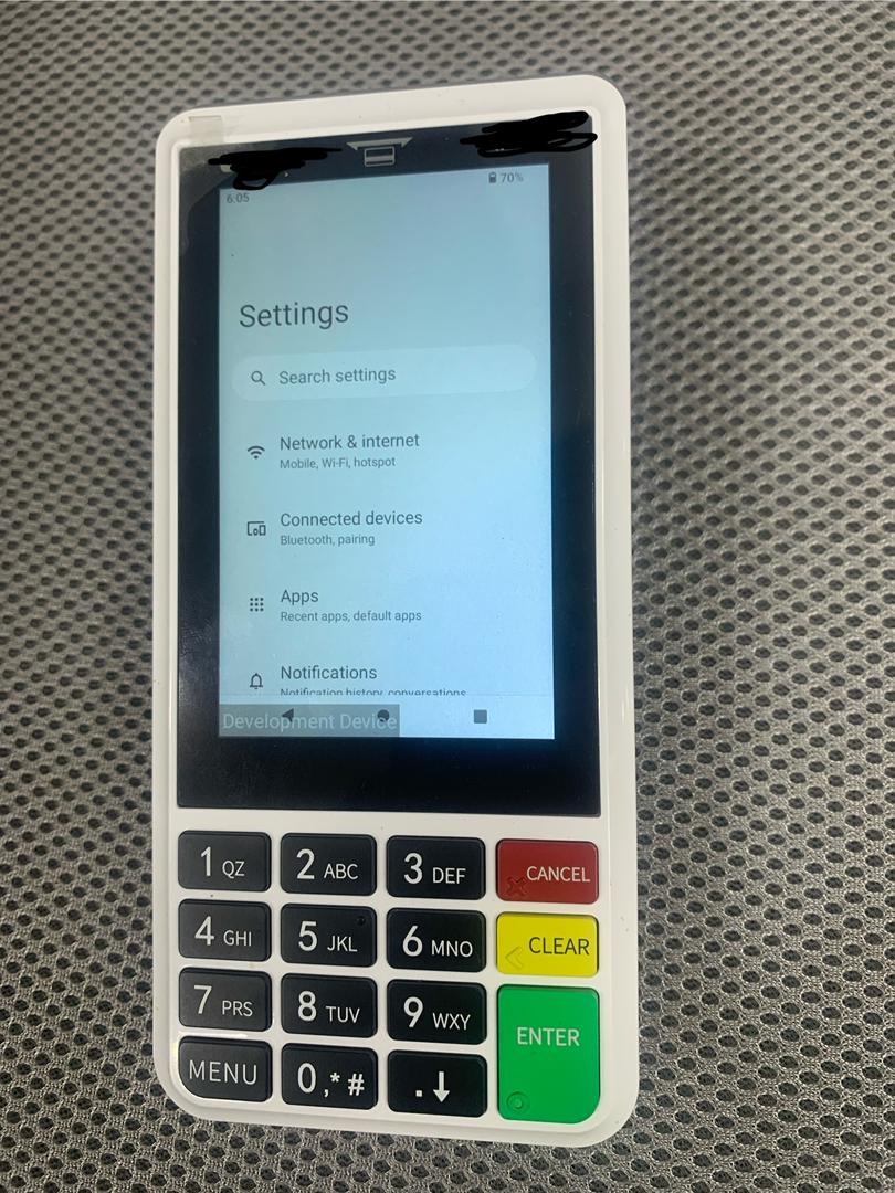 دستگاه پوز اندرویدی سیار (Mobile Android POS)