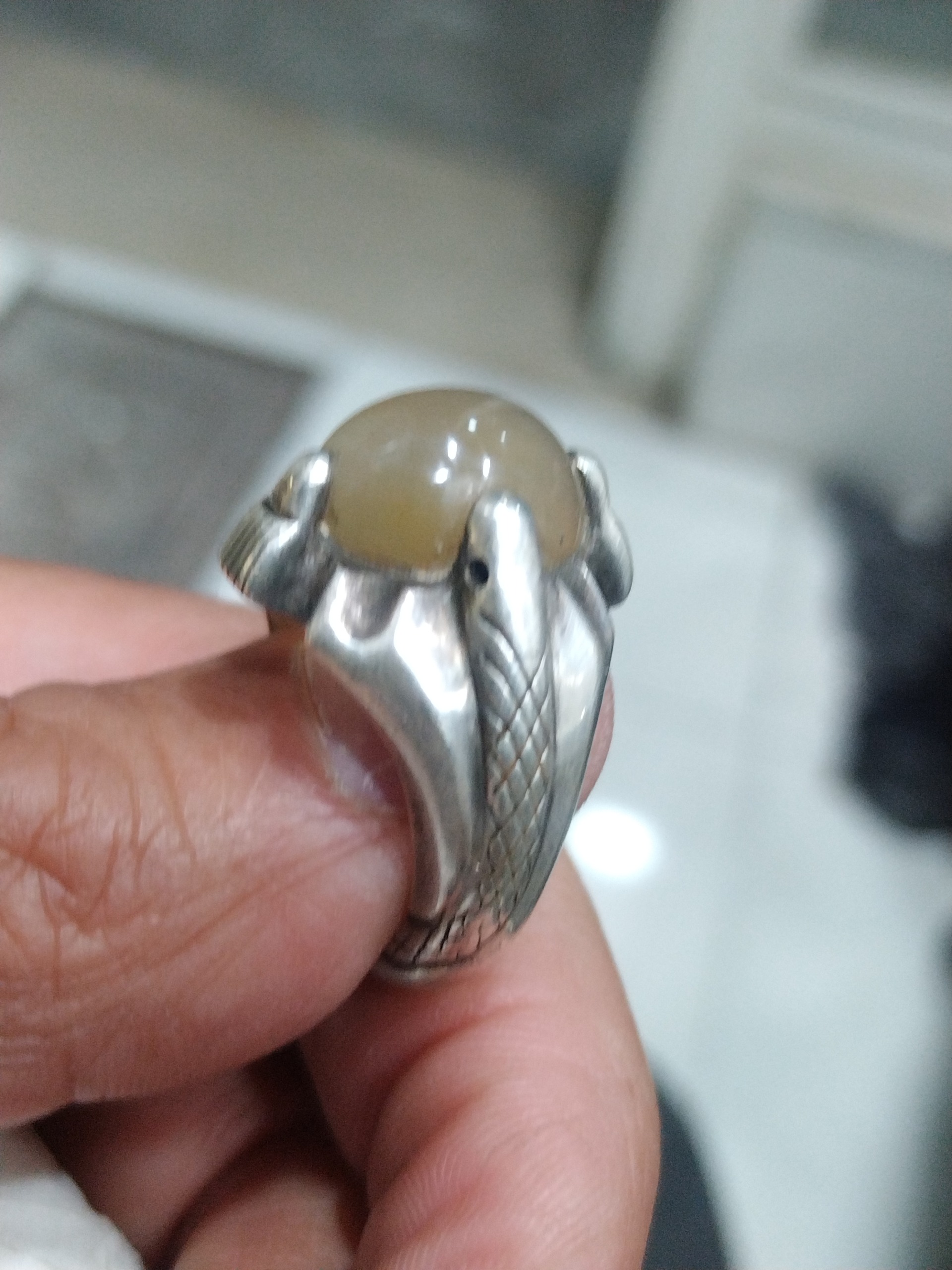 انگشتر نقره عقیق