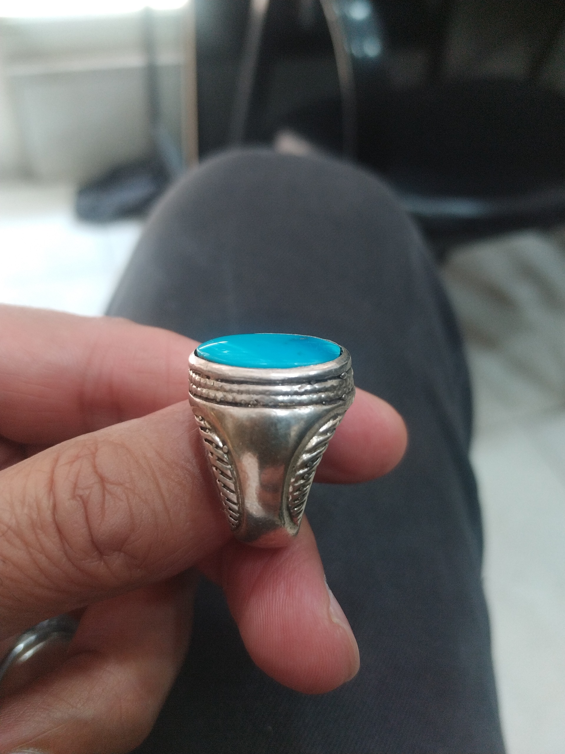 انگشتر فیروزه عجمی