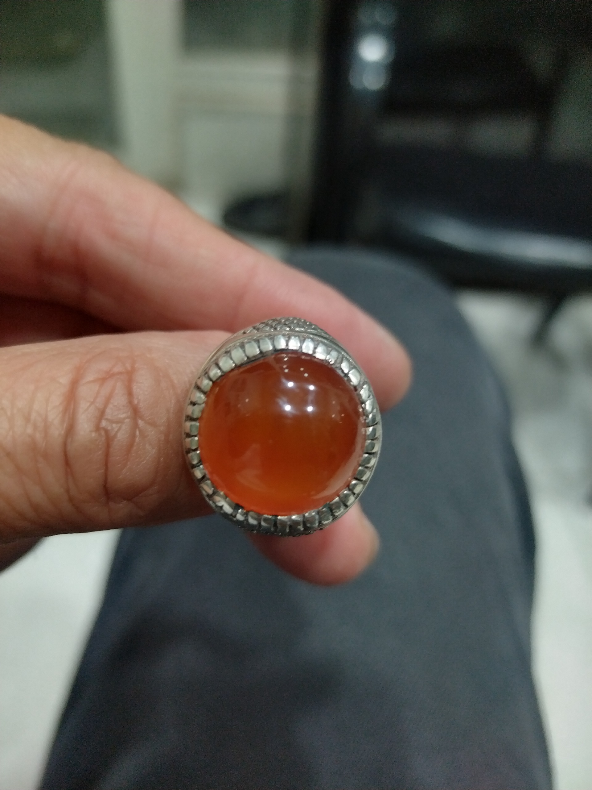 انگشتر پرتقالی کهنه
